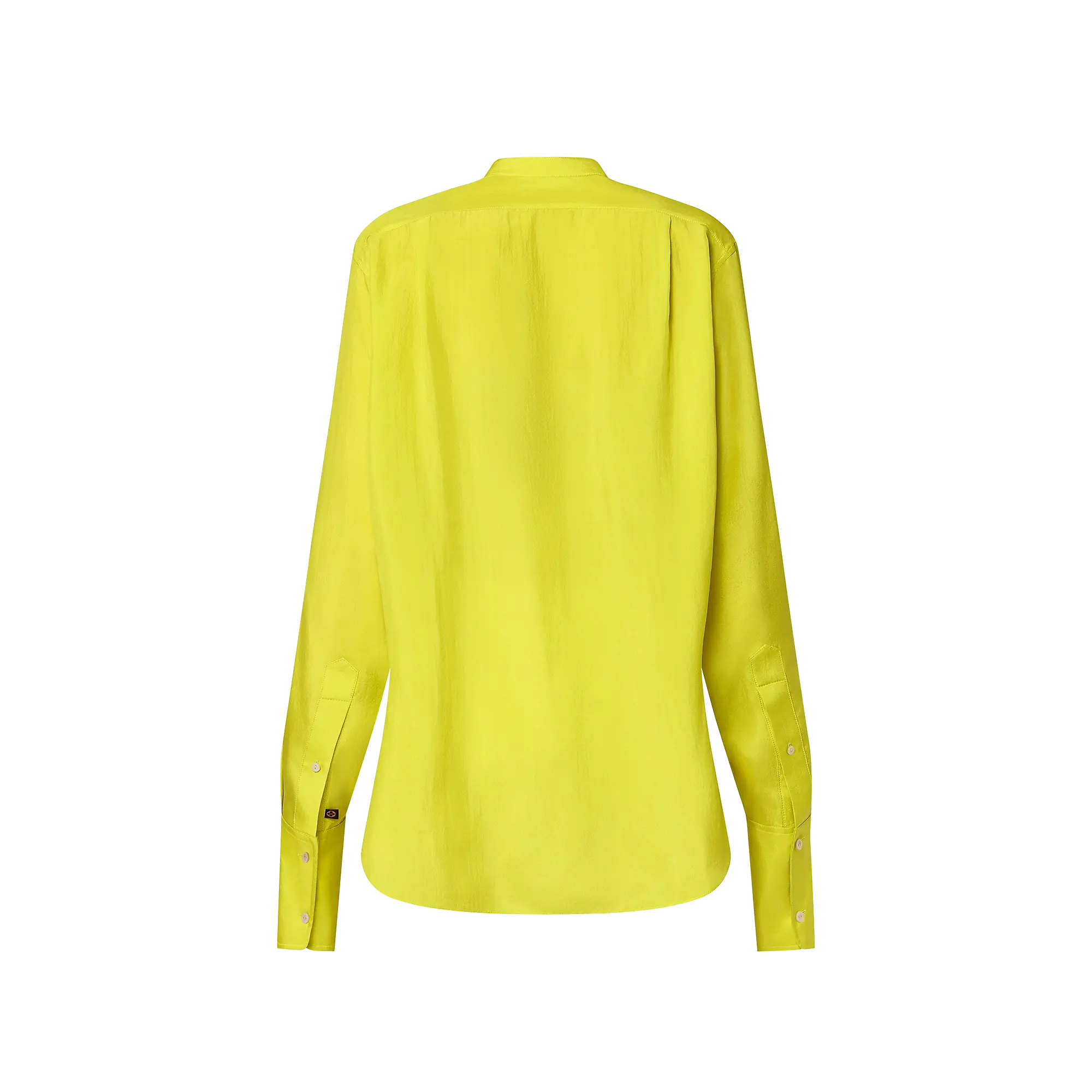 Chartreuse Silk Shirt