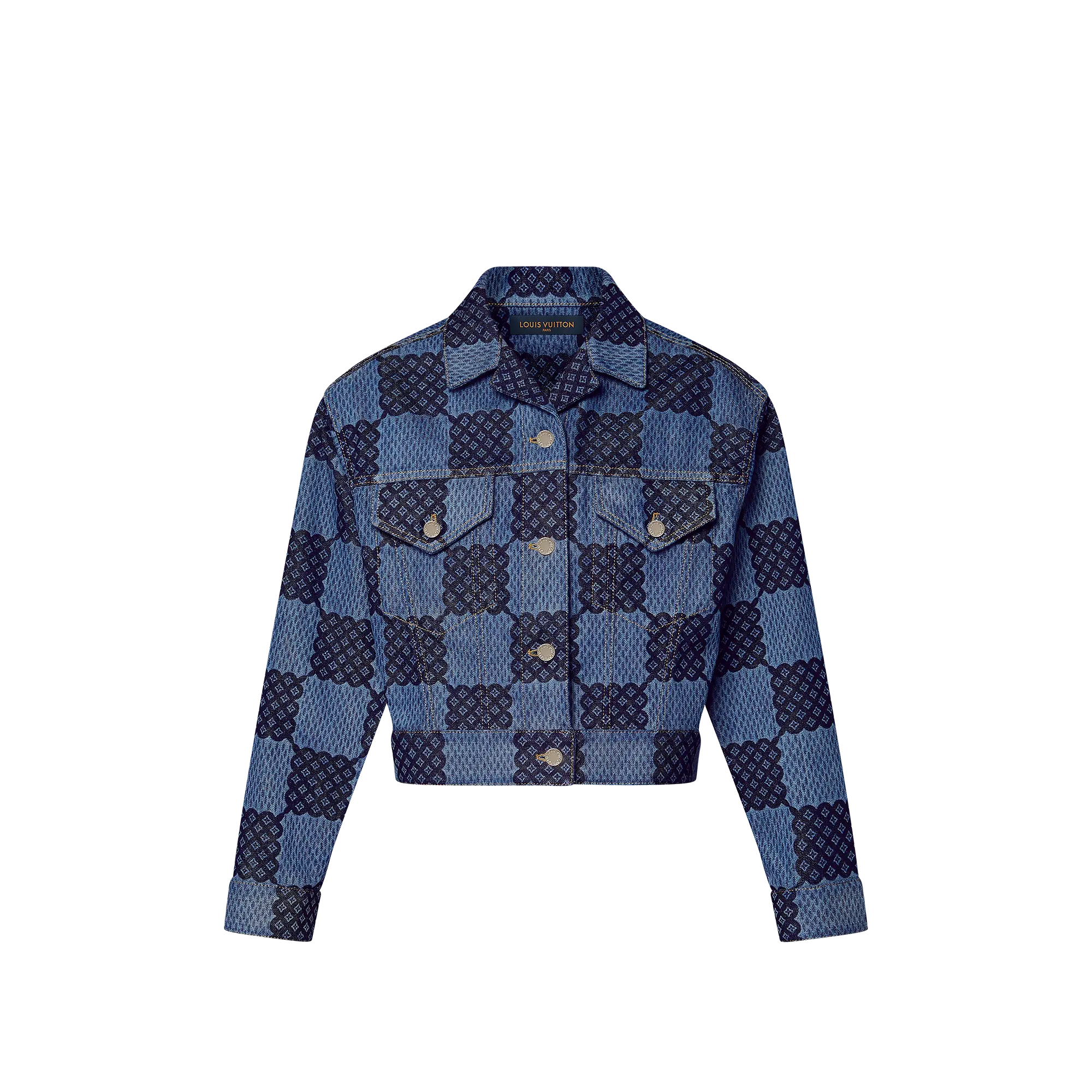 Damier Denim Jacket