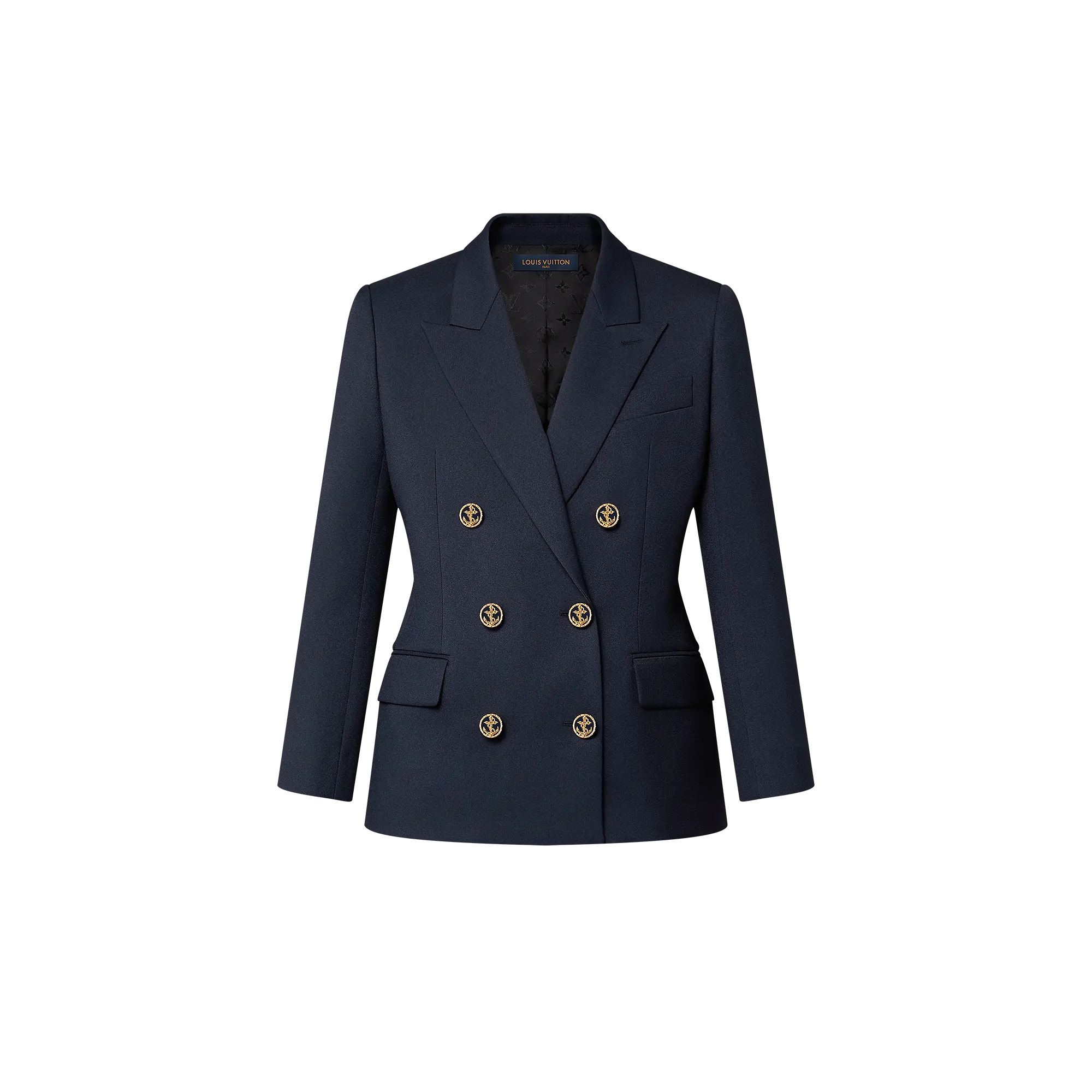 Double-Breasted Nautical Blazer