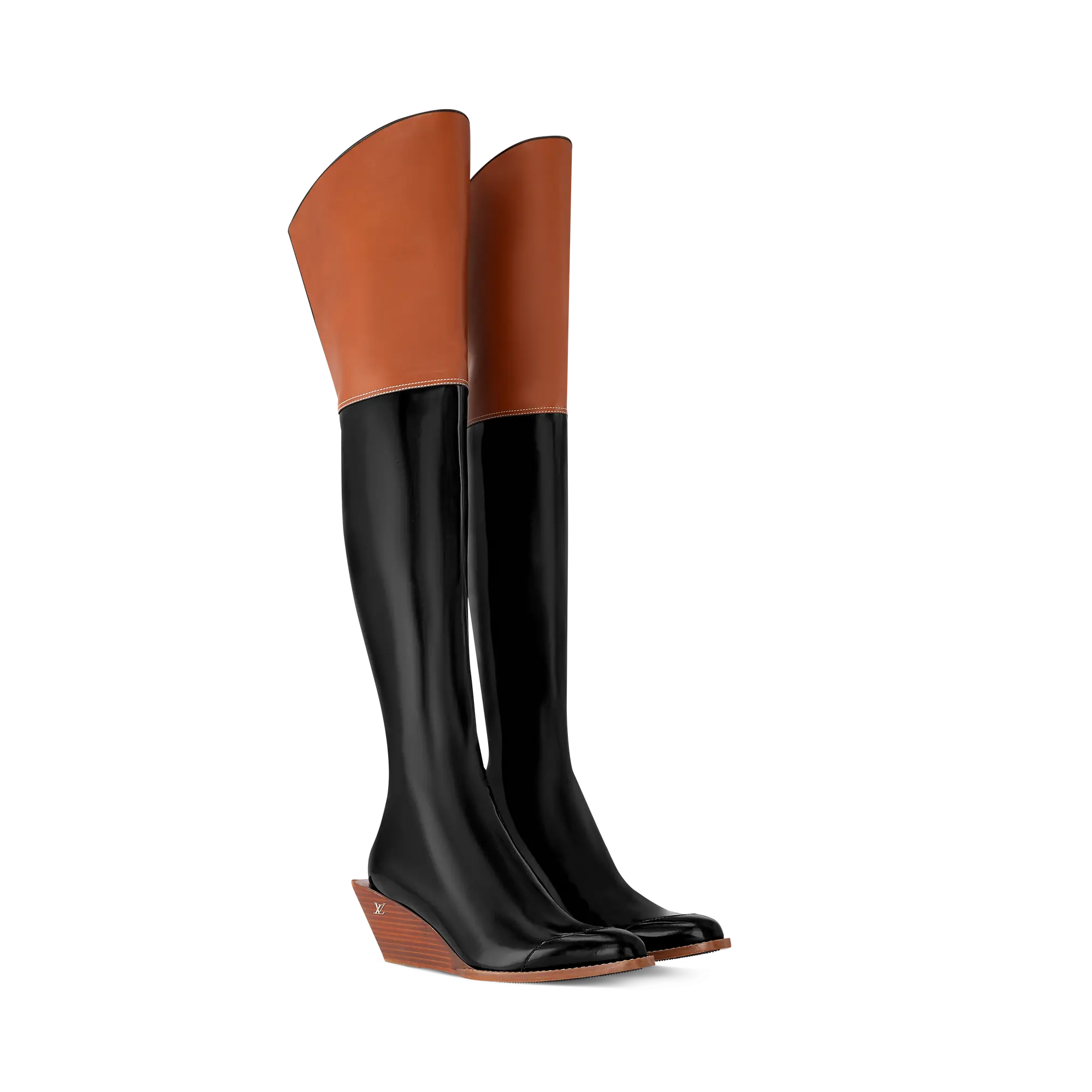 Edge Wedge Knee Boot