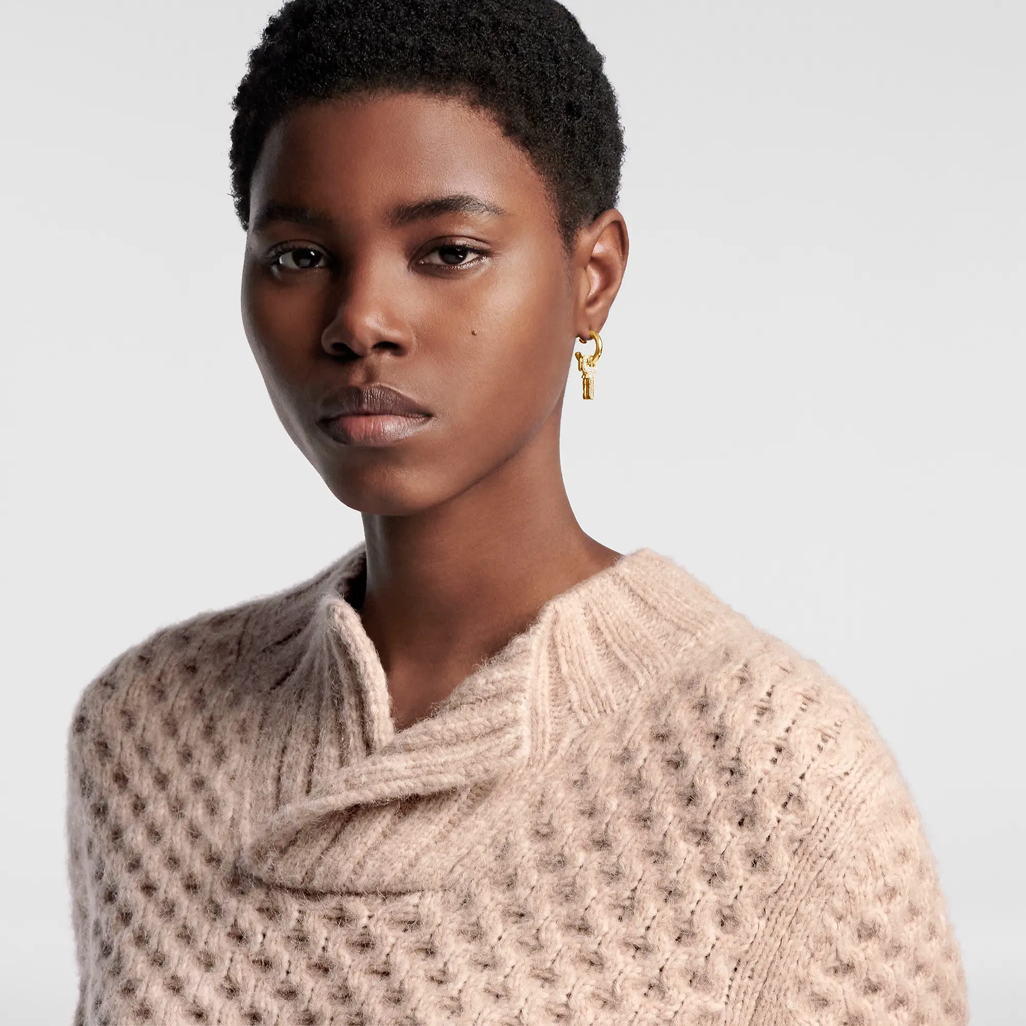 Honeycomb Knit Pullover