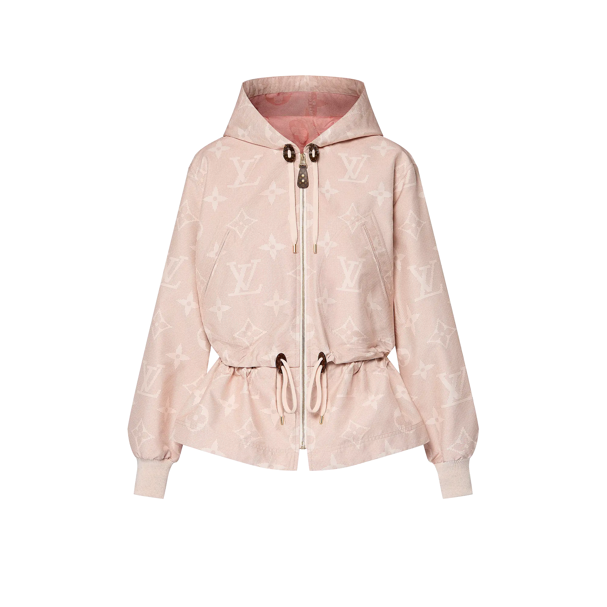 Inverted Mahina Monogram Hooded Parka