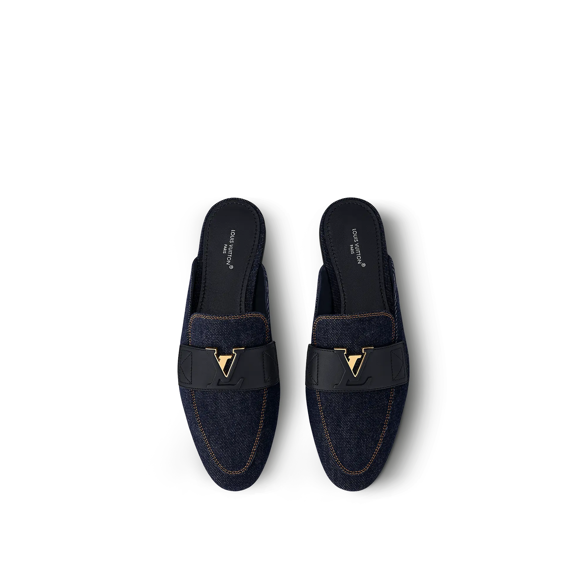 LV Capri Open Back Loafer