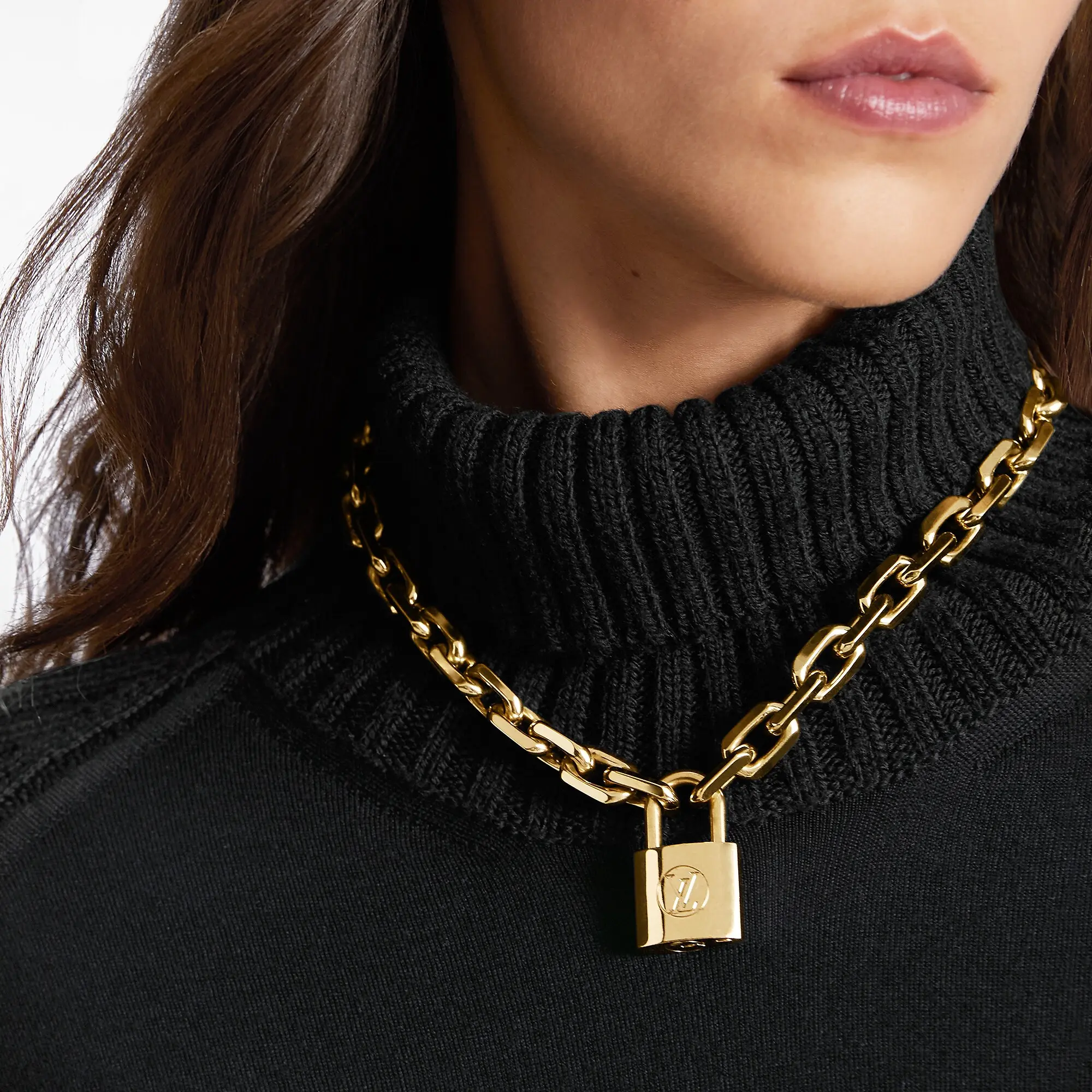 LV Edge Necklace Cadenas