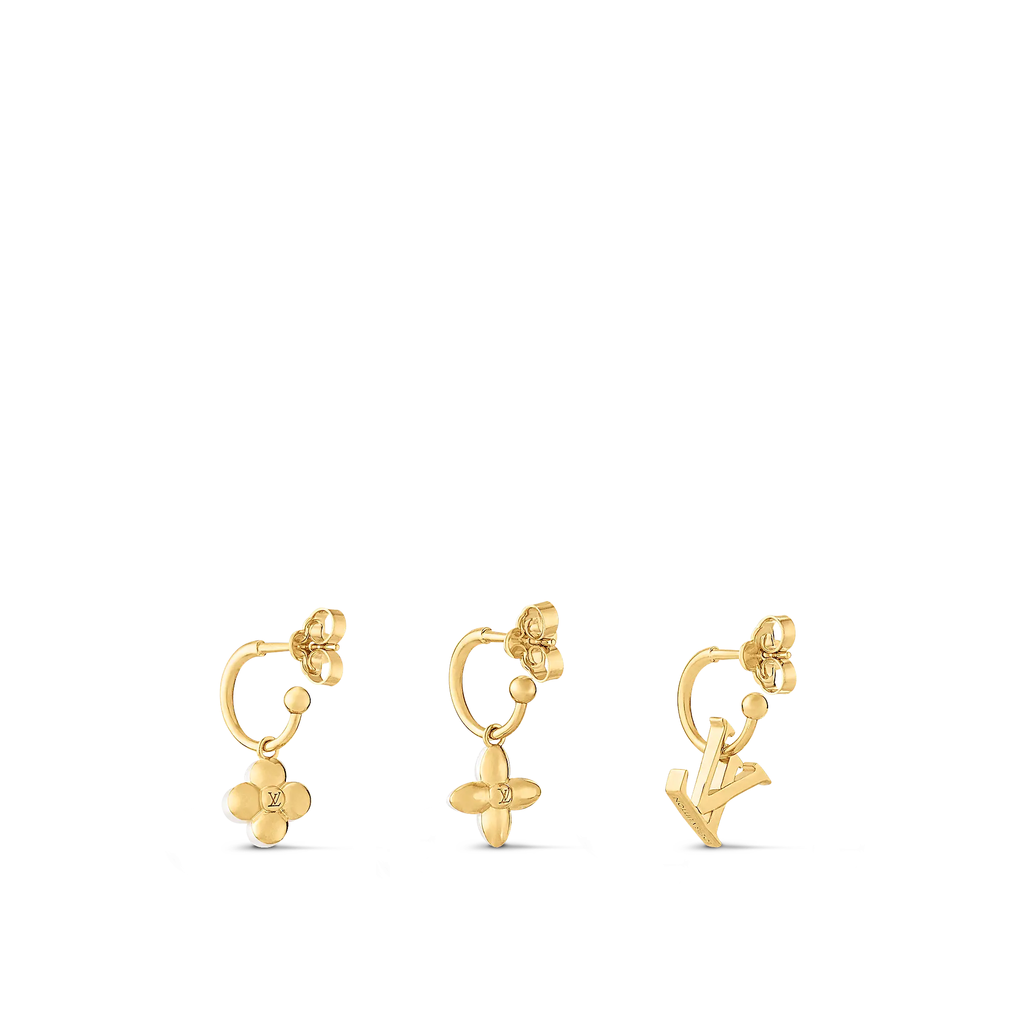 LV Floragram Earrings