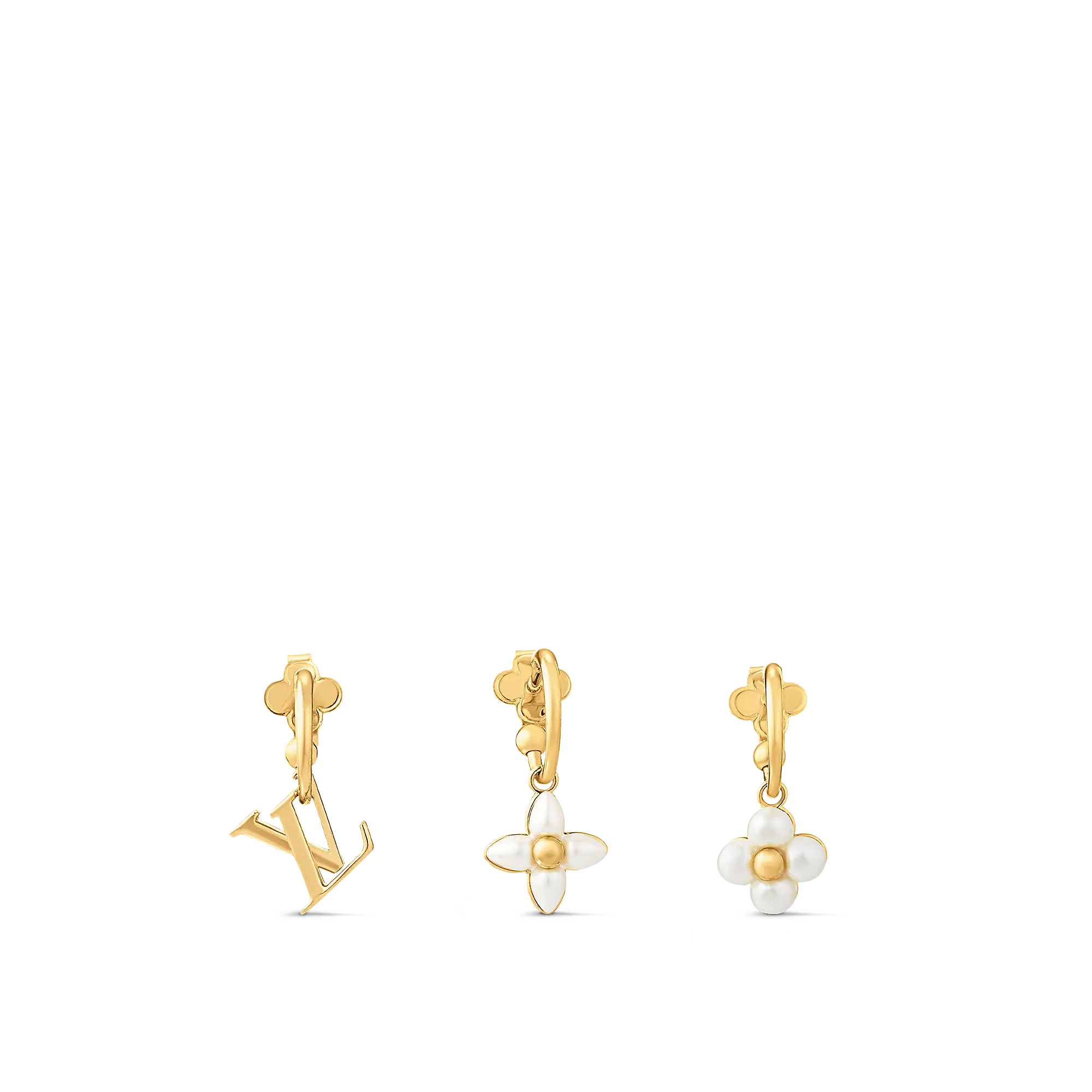 LV Floragram Earrings