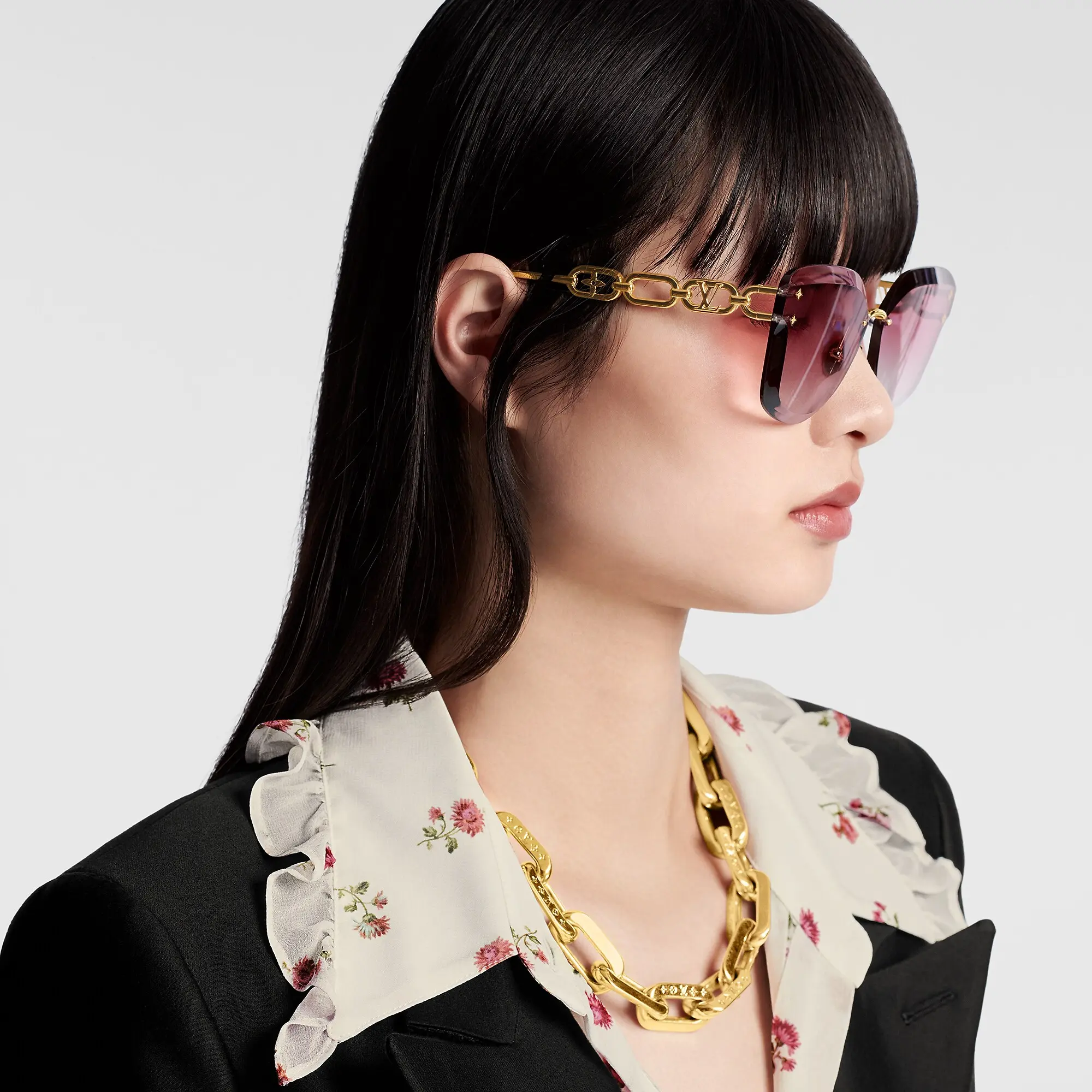 LV Jewel Cat Eye Sunglasses