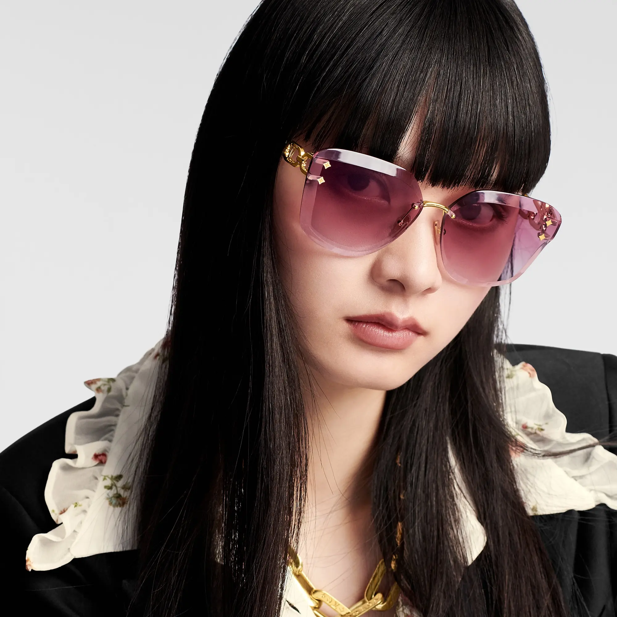 LV Jewel Cat Eye Sunglasses