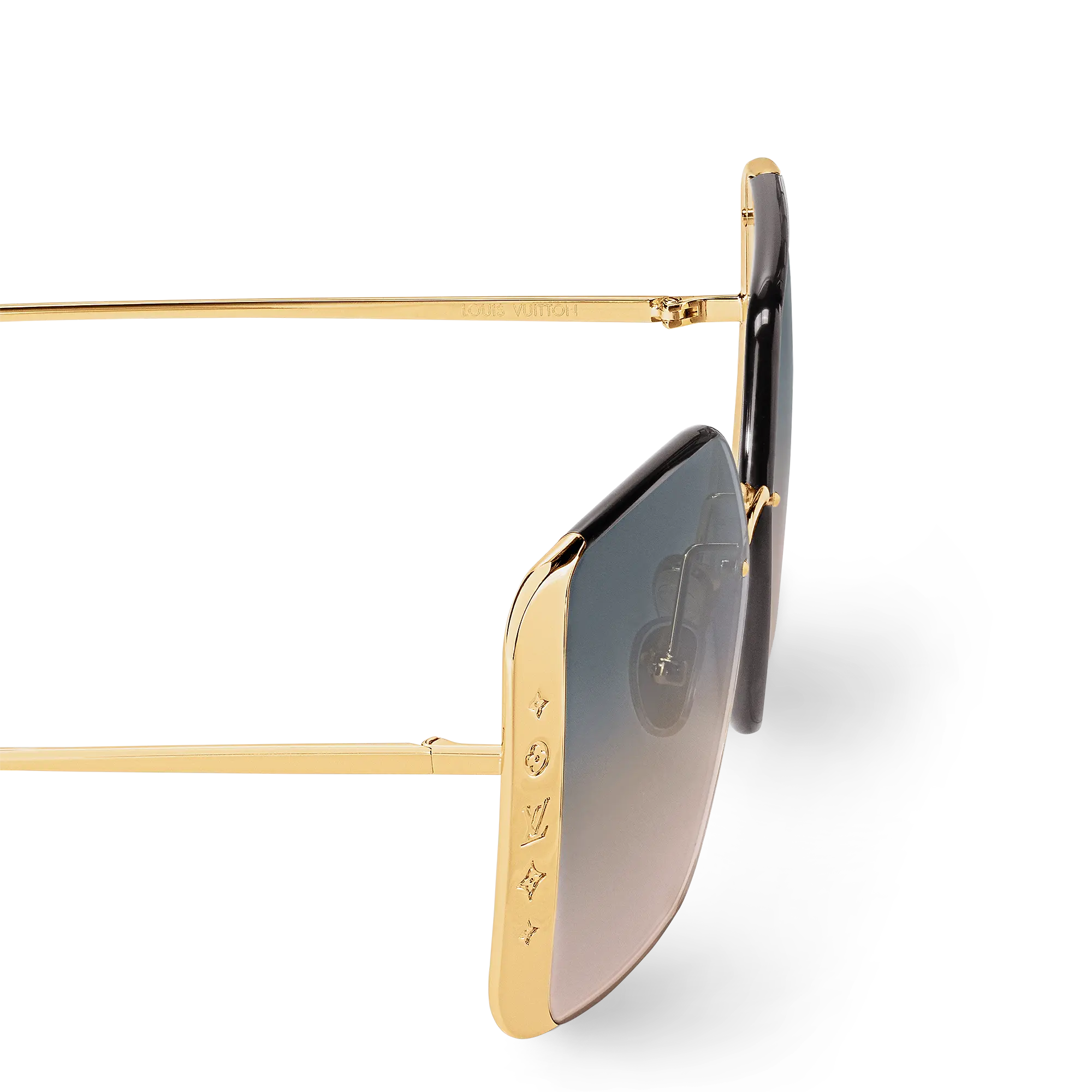 LV Moon Metal Square Sunglasses