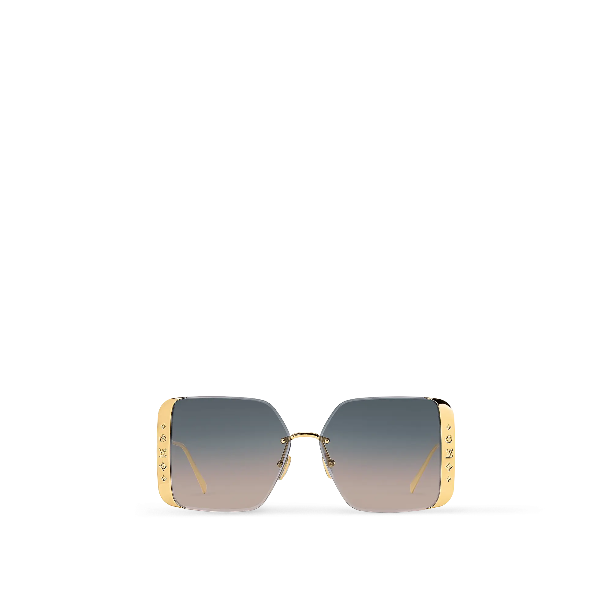 LV Moon Metal Square Sunglasses