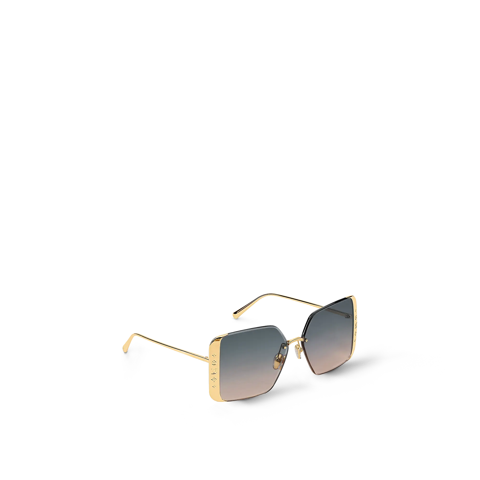 LV Moon Metal Square Sunglasses