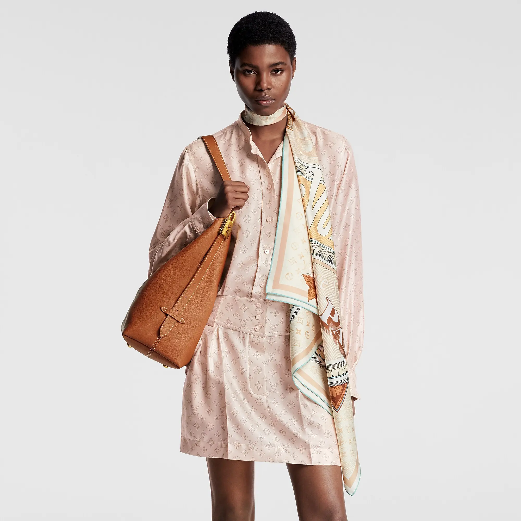 Mahina Monogram Shirt Dress