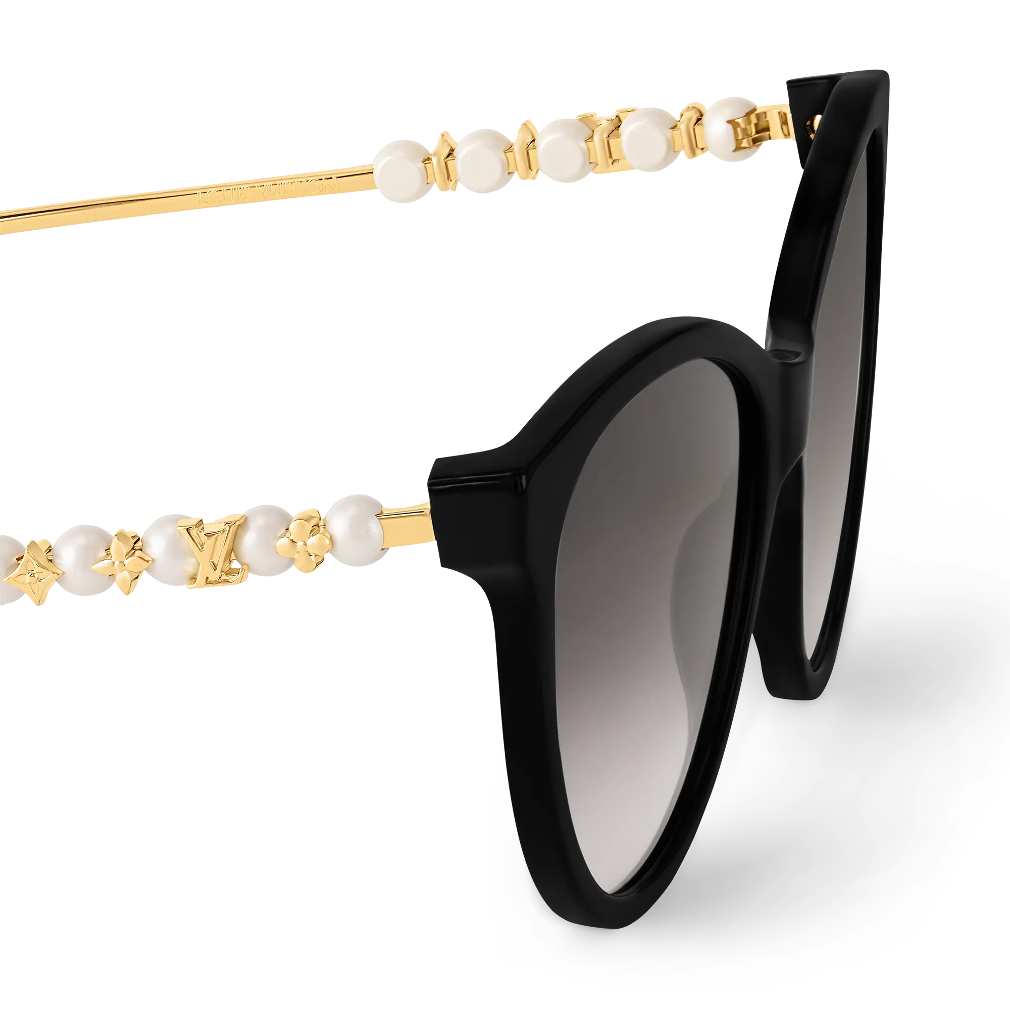 Minigram Pearl Cat Eye Sunglasses