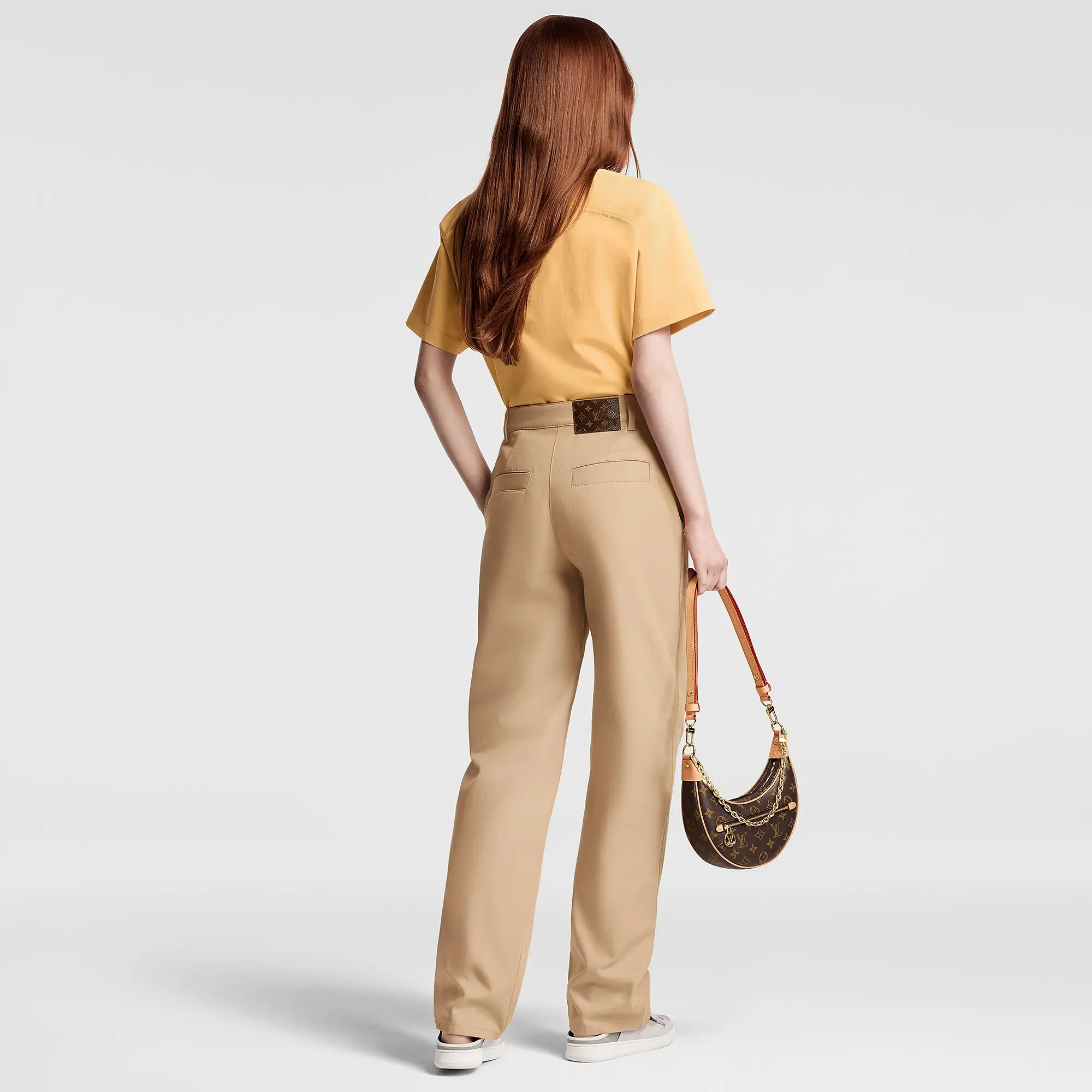 Monogram Gabardine Pants