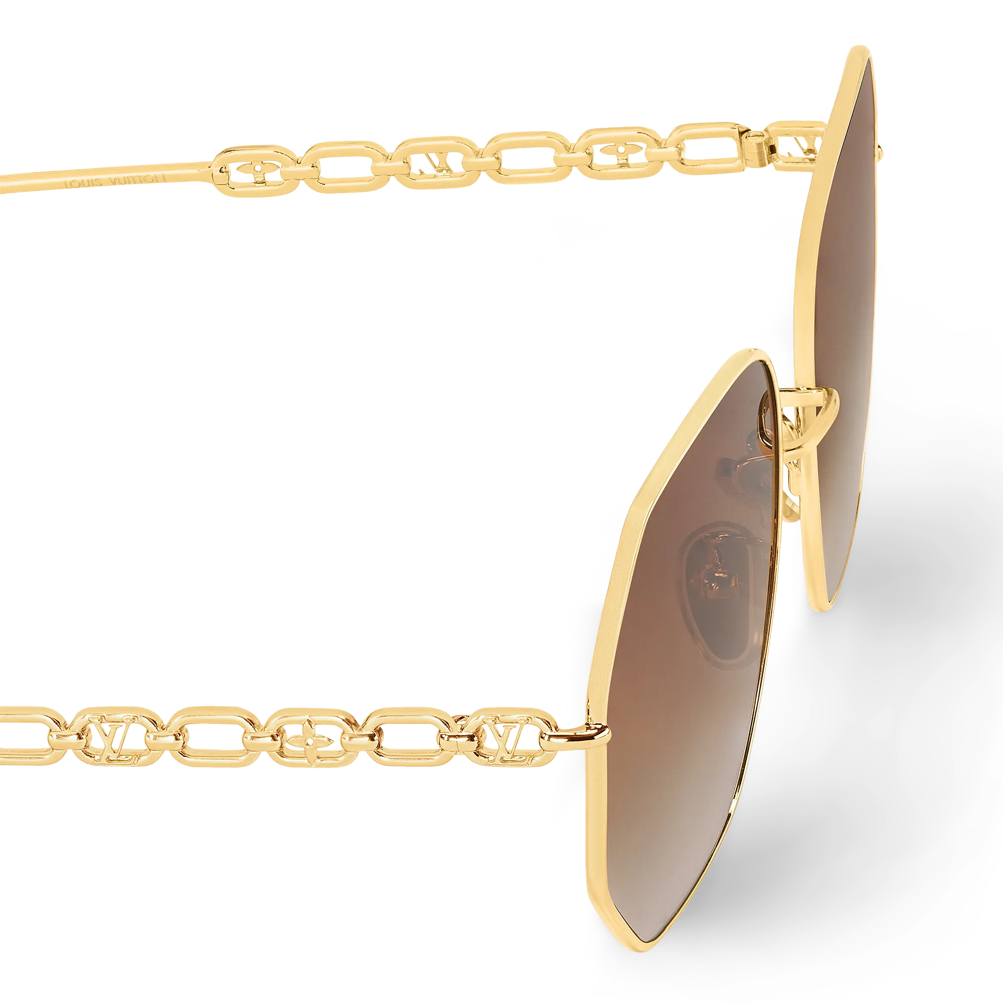 My LV Chain Round Sunglasses