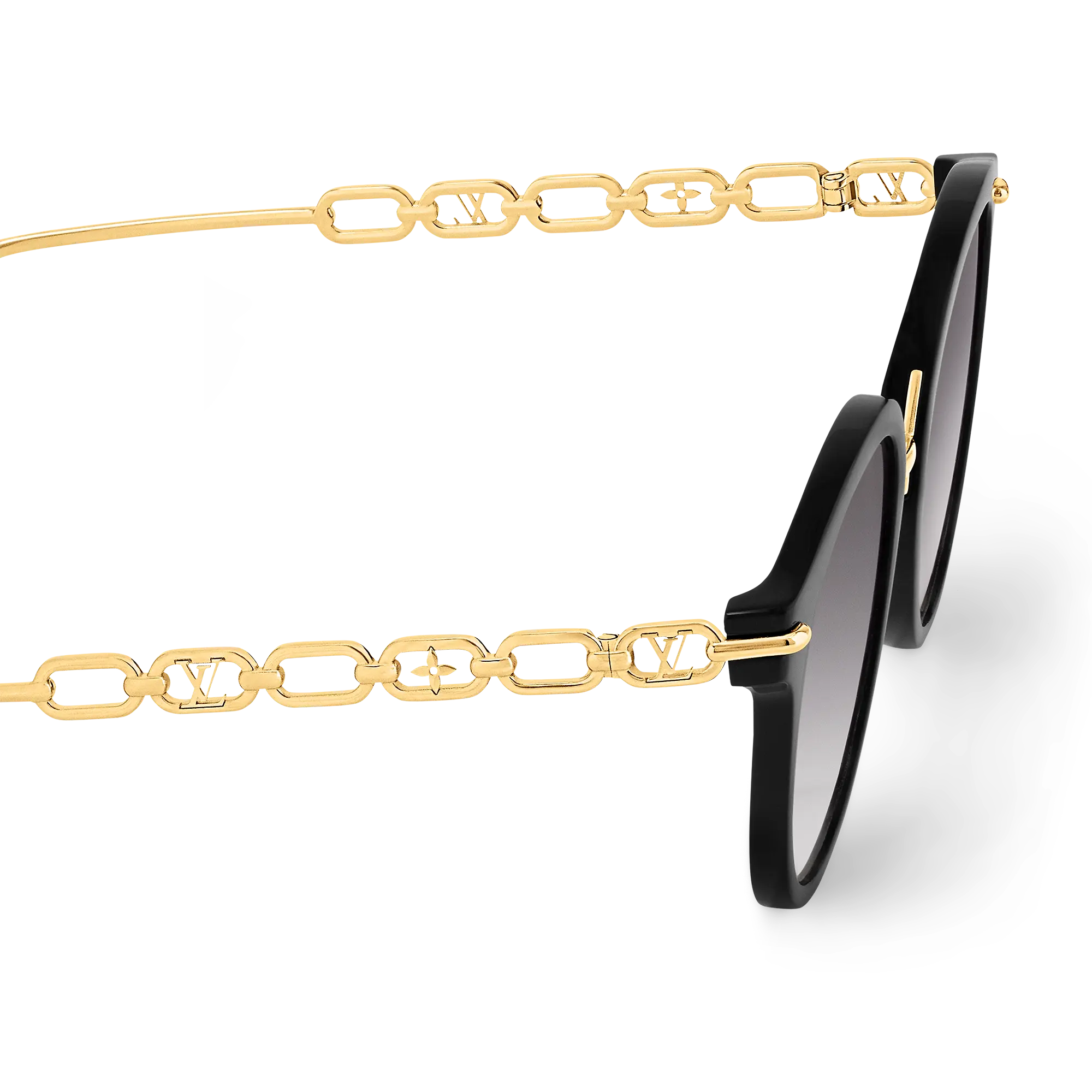 My LV Chain Two Round Sunglasses