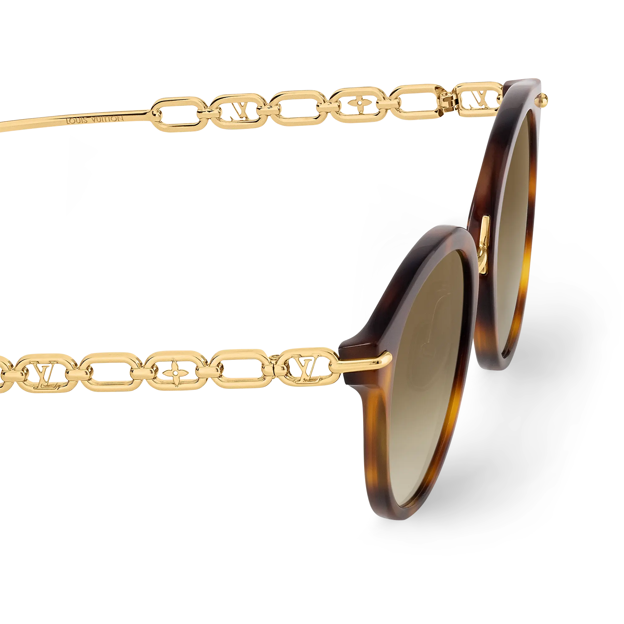 My LV Chain Two Round Sunglasses