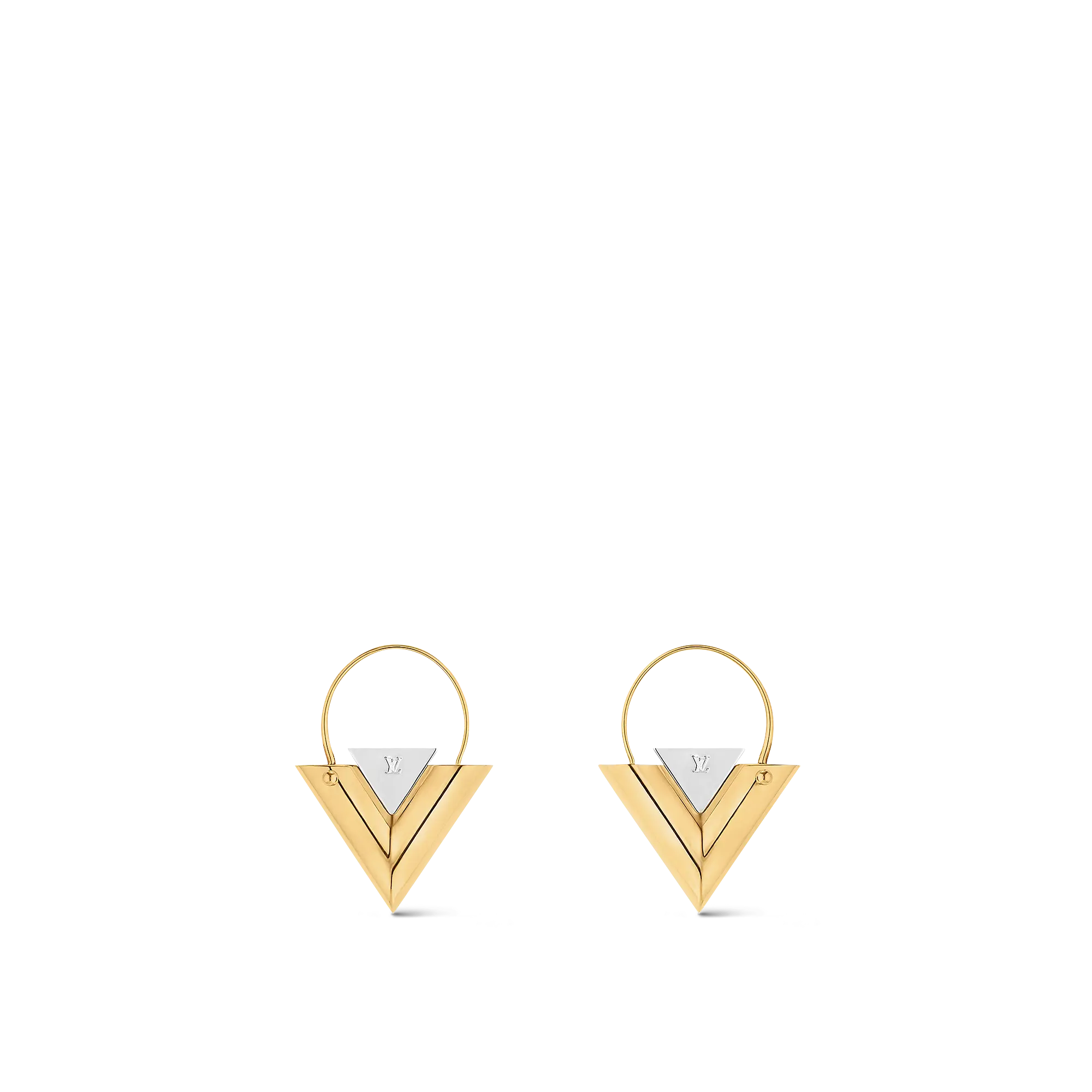 V for Vuitton Earrings