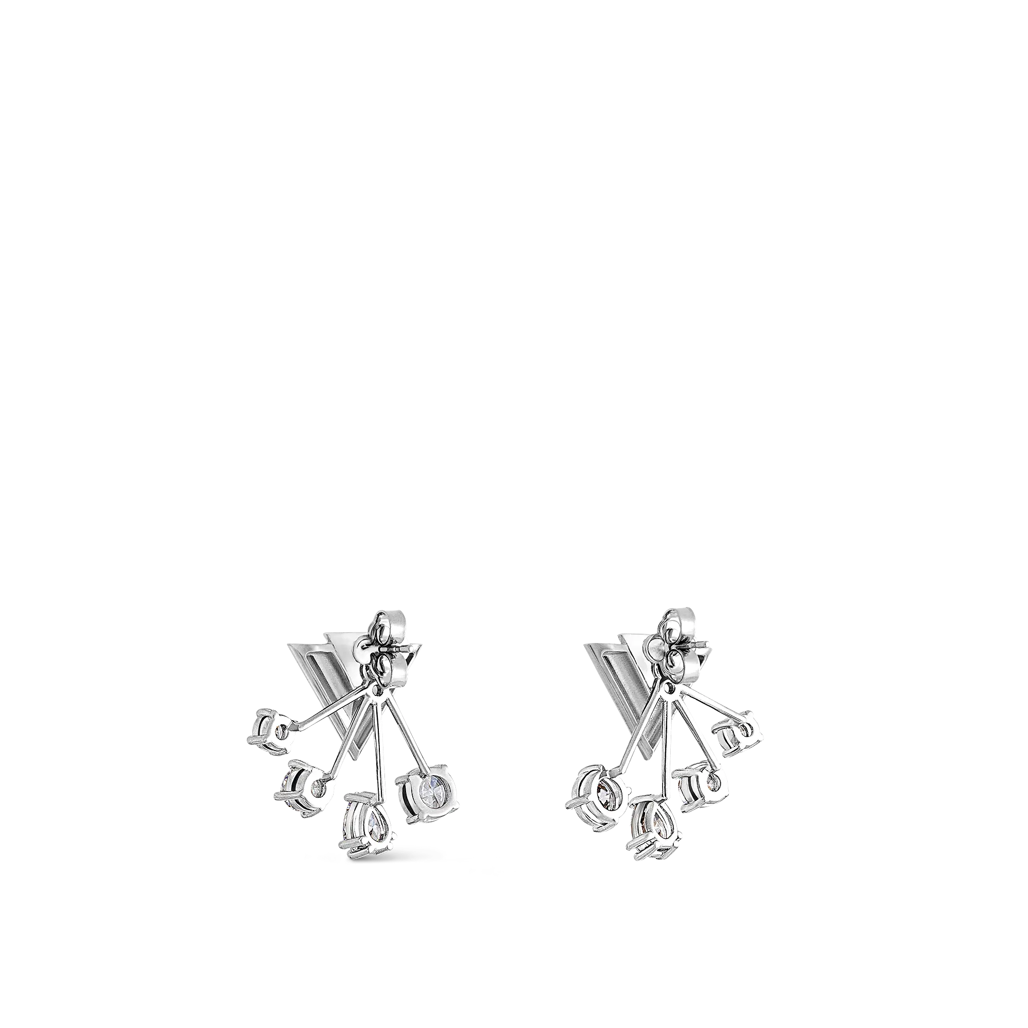 V for Vuitton Earrings