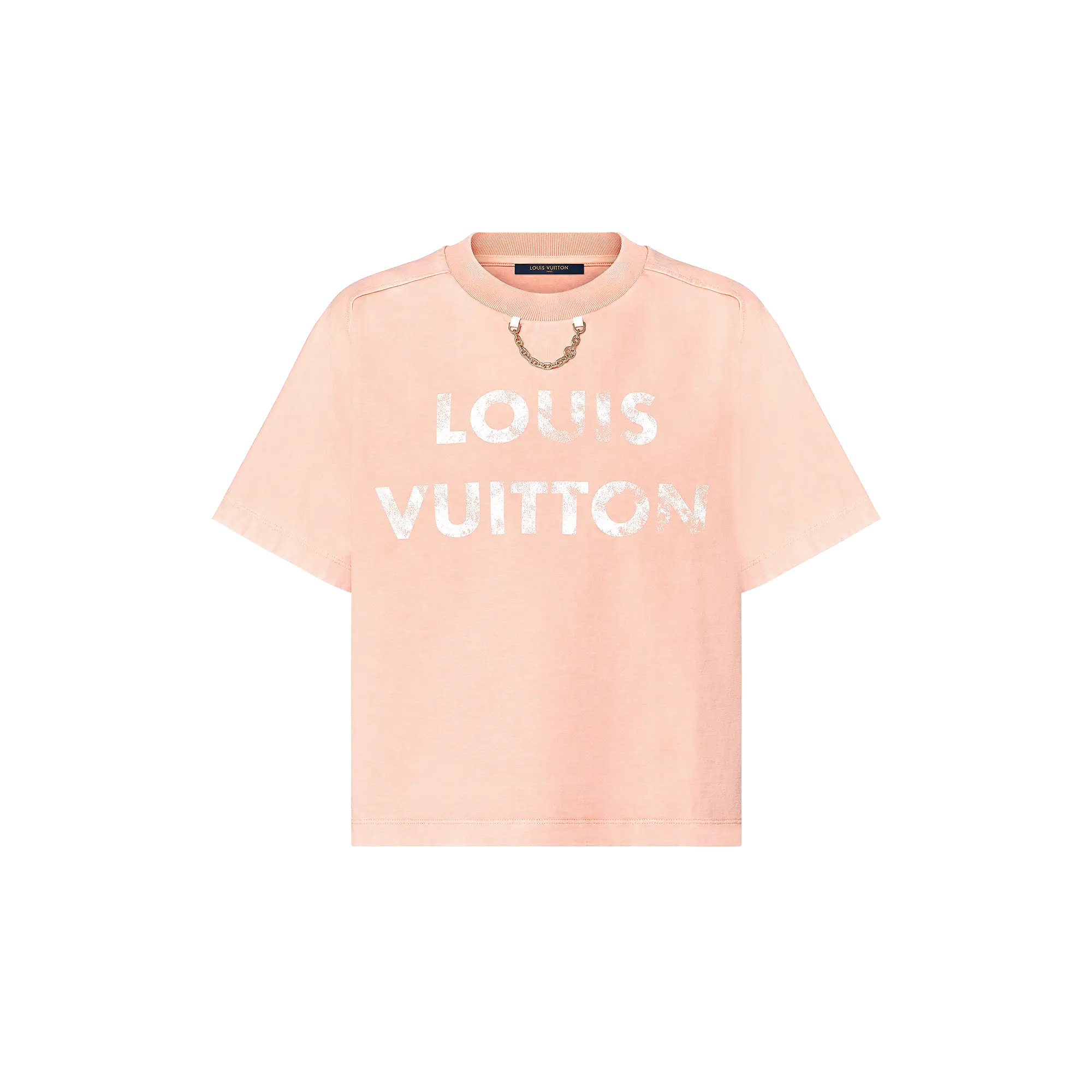 Vintage-Effect Louis Vuitton T-Shirt