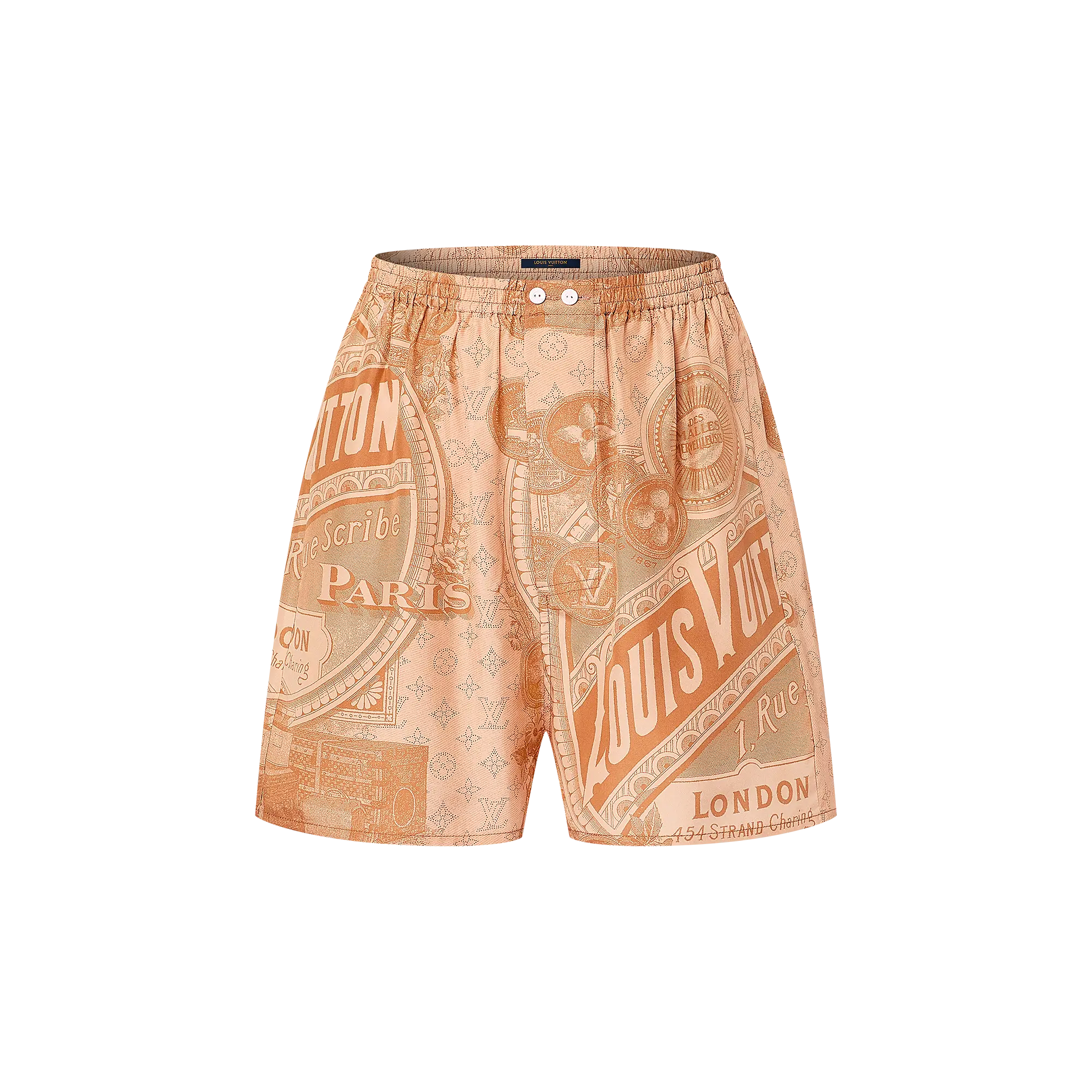 Vintage Print Boxer Shorts