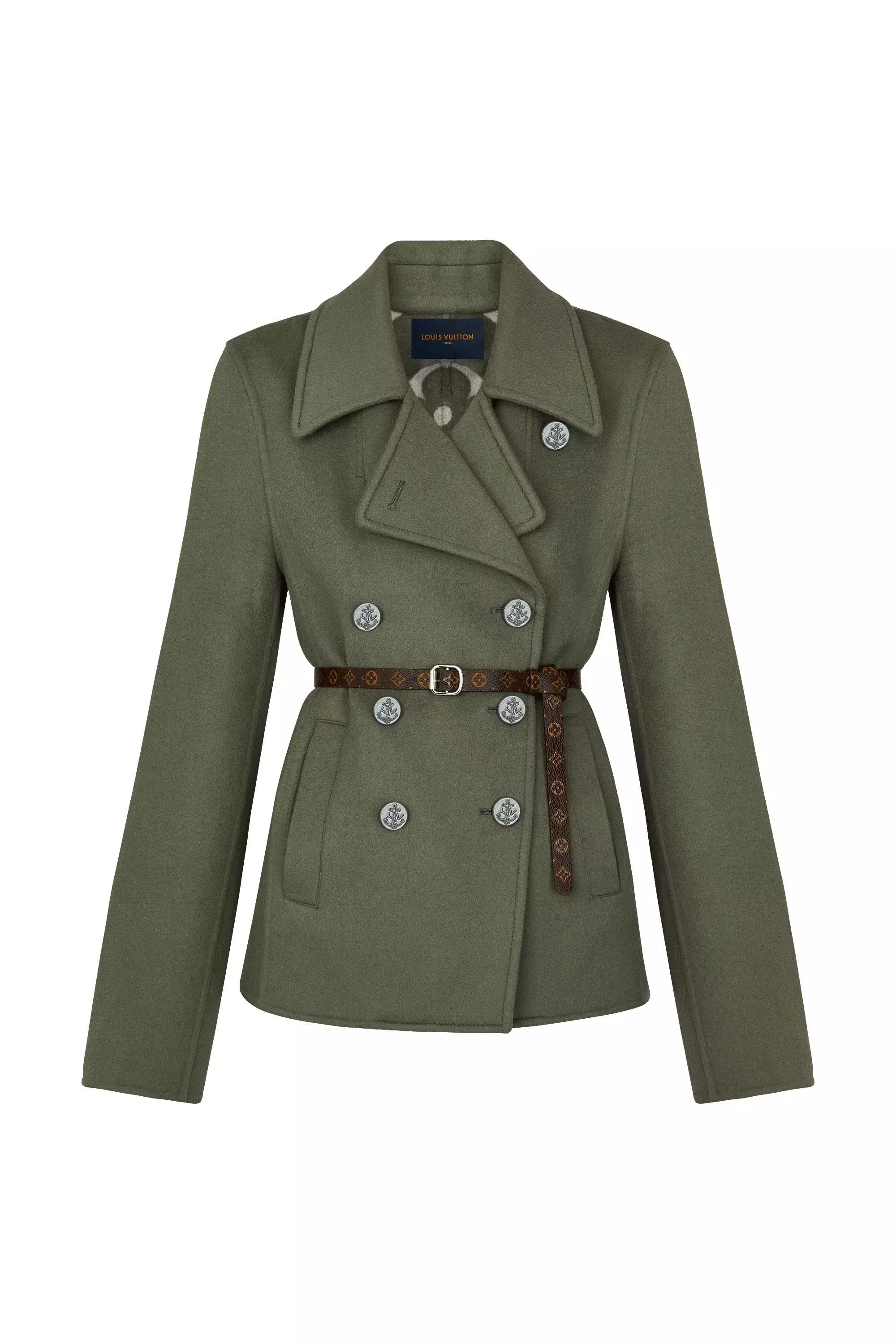 Belted Peacoat