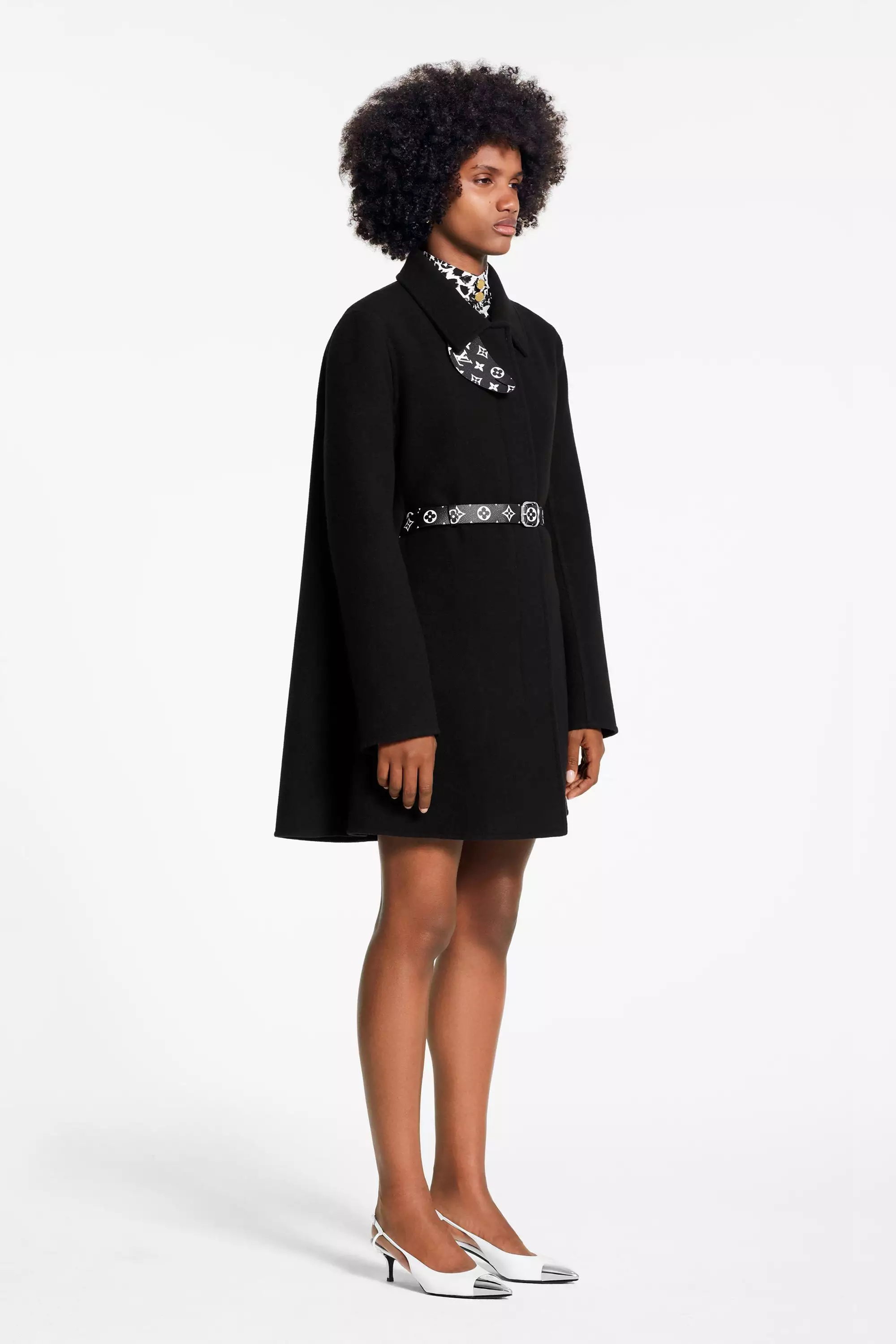 Belted Trapeze Coat