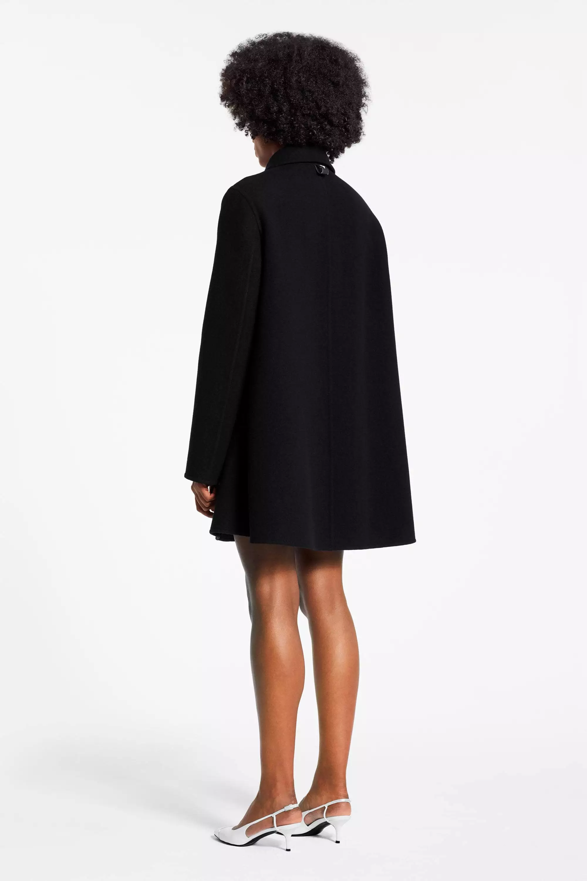 Belted Trapeze Coat