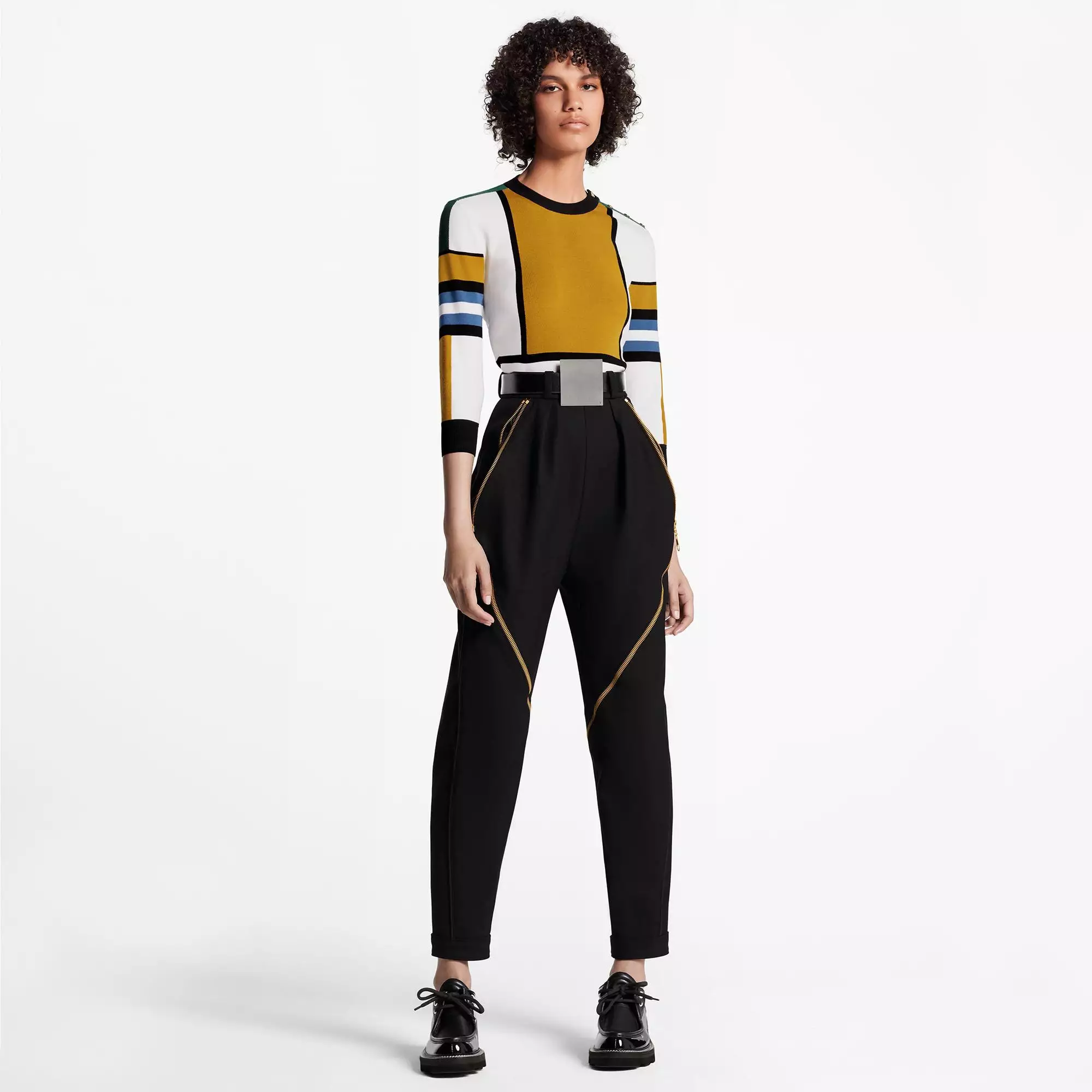 Colorblock Pullover