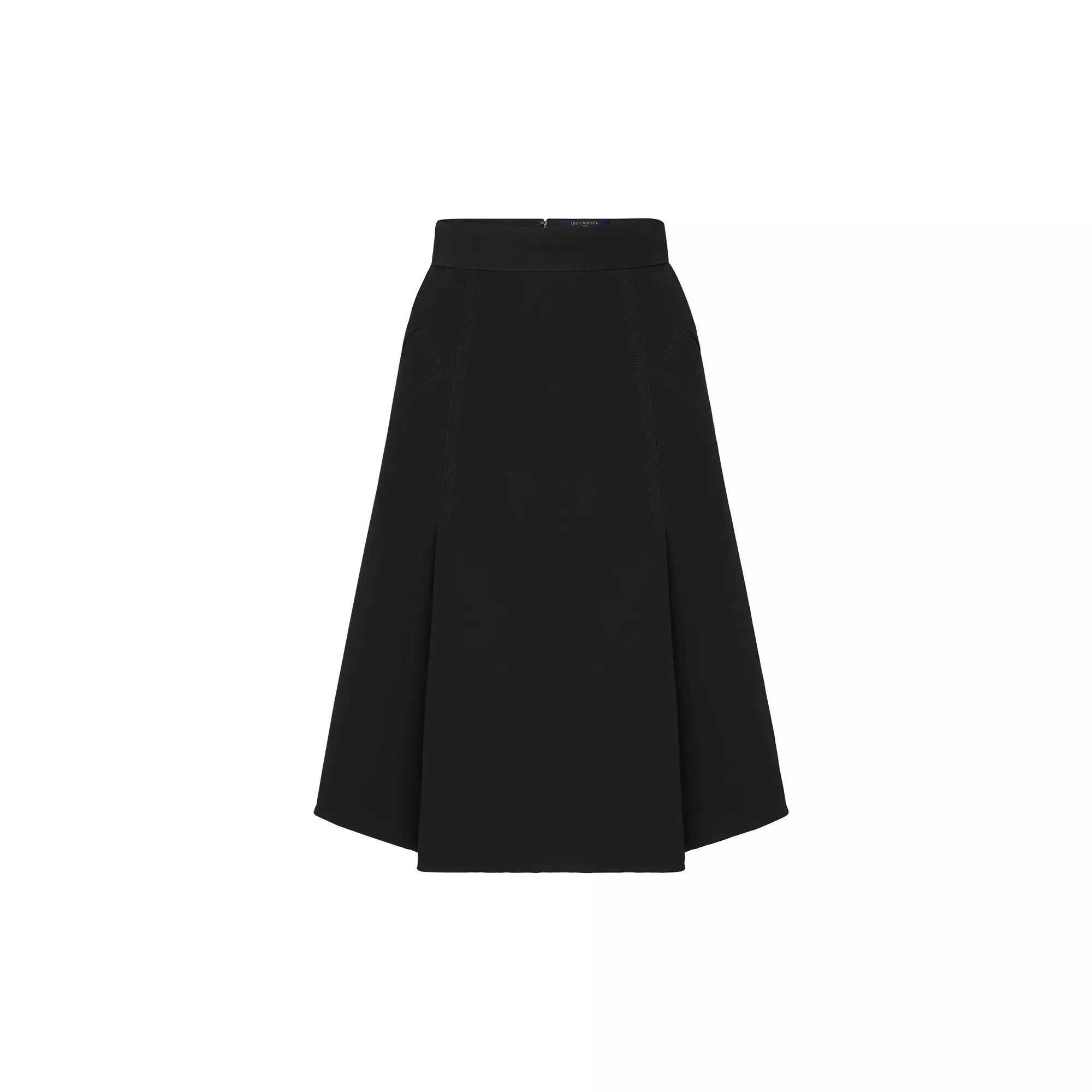 Knee-Length A-Line Skirt