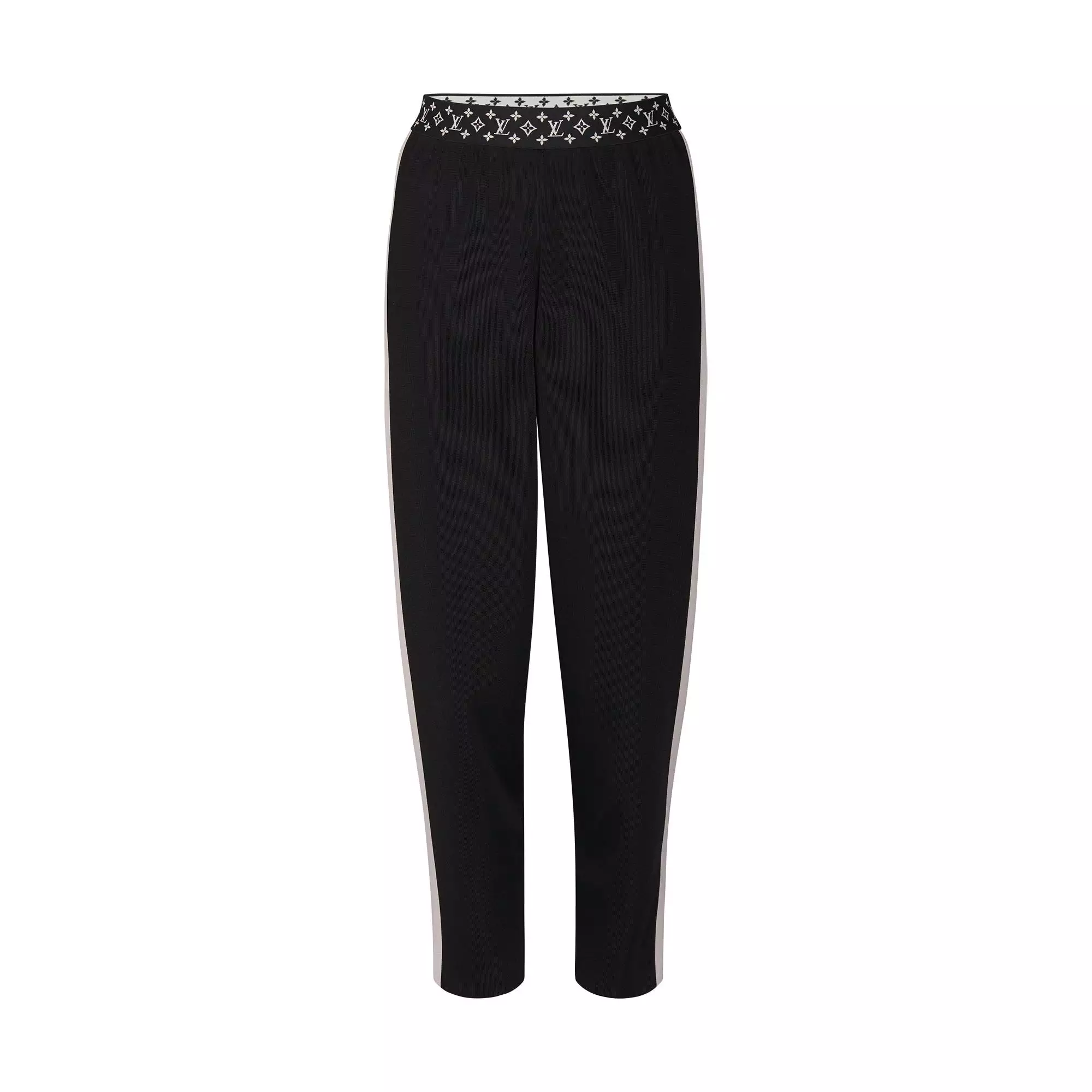 Knit Pant With Monogram Band