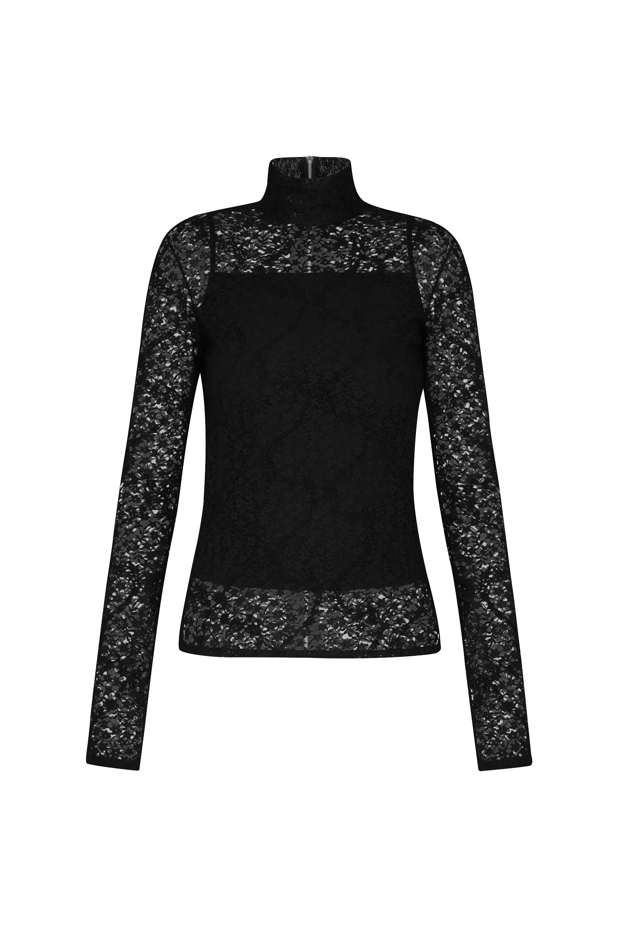 Long Sleeved Lace Top