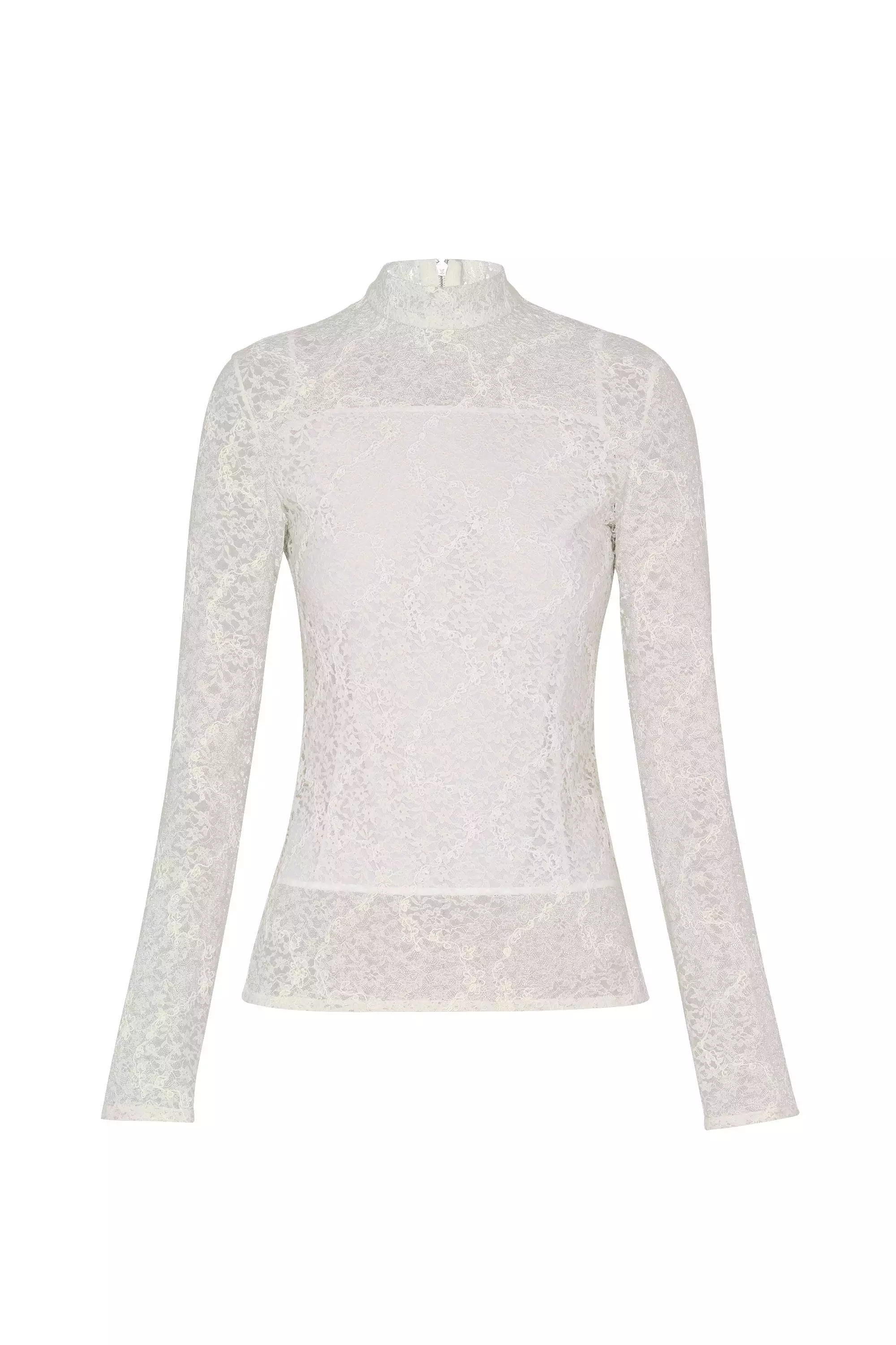 Long Sleeved Lace Top