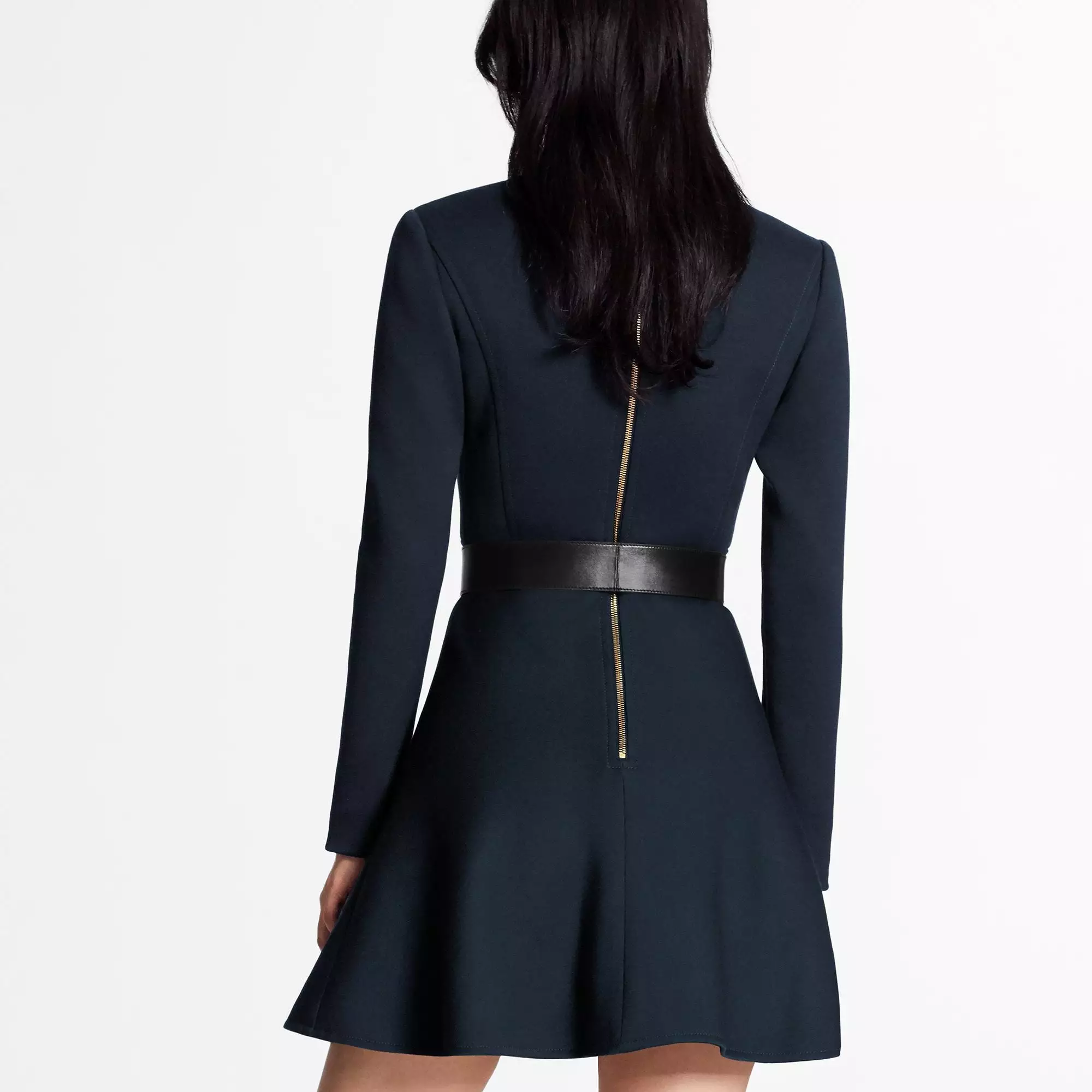 Long-Sleeved Skater Dress