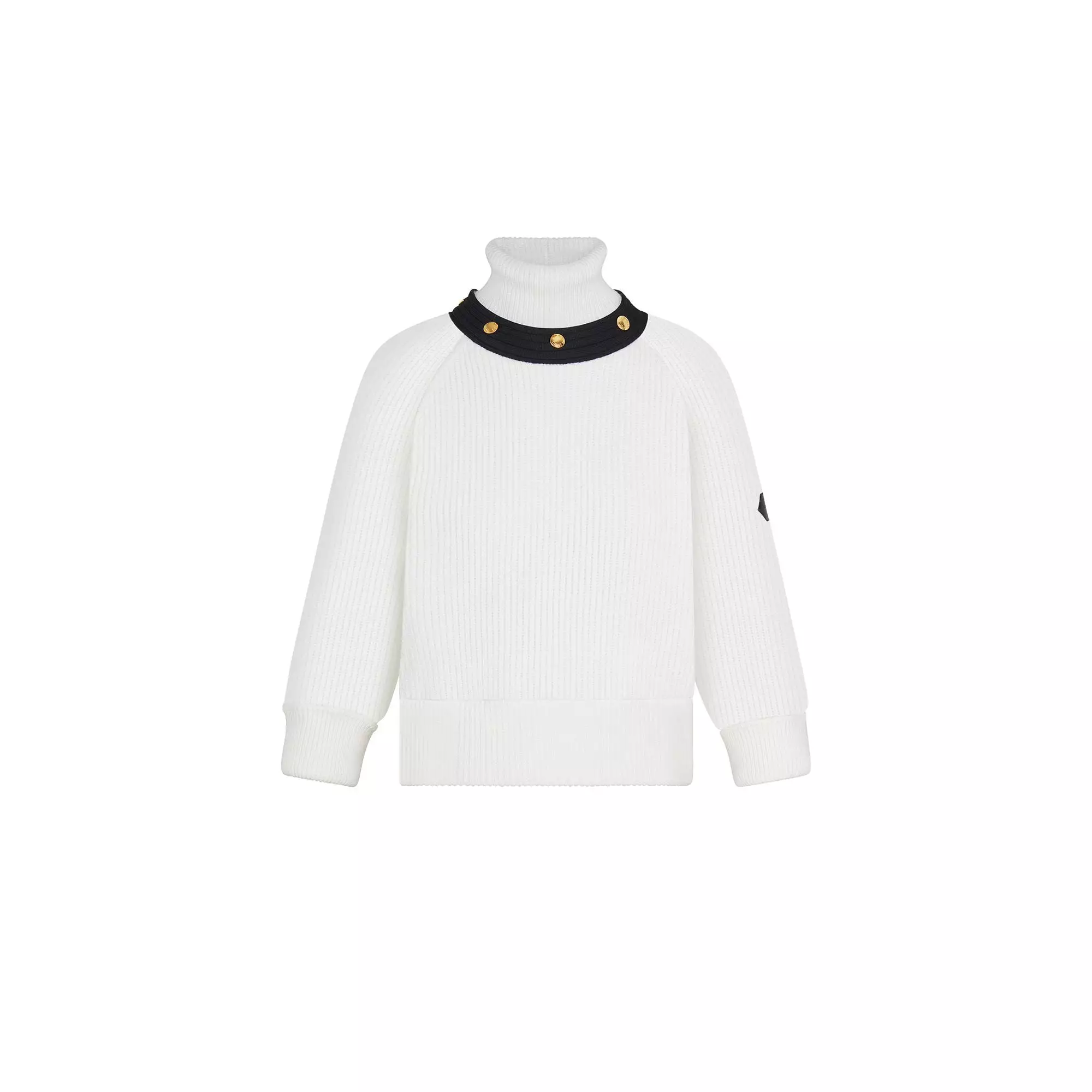 Long-Sleeved Turtleneck In Ribbed Wool