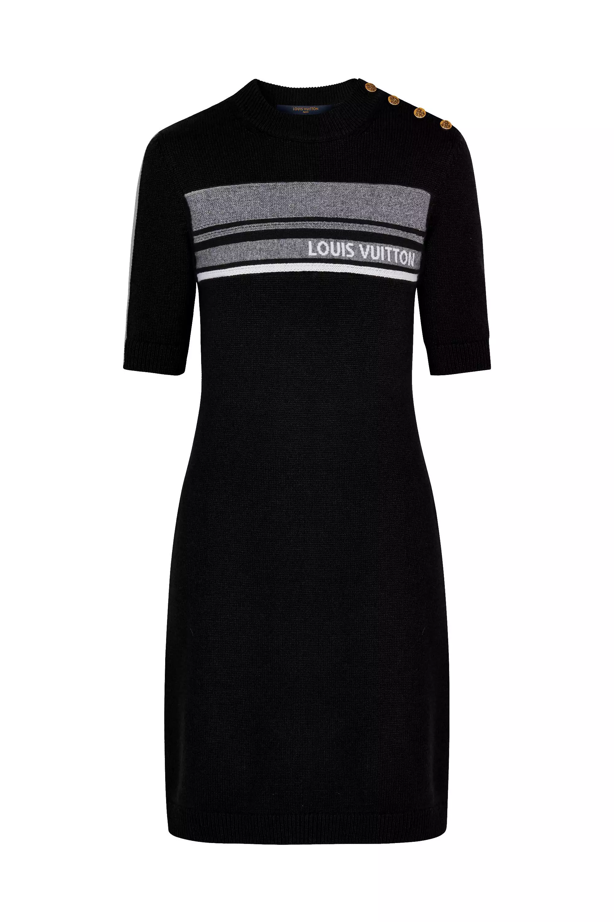 LV Intarsia Signature Dress