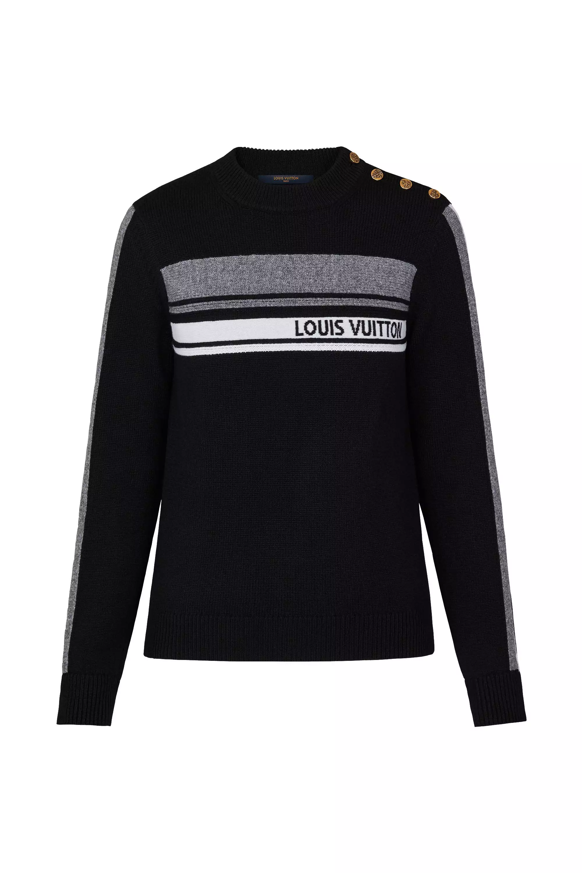 LV Intarsia Signature Pullover