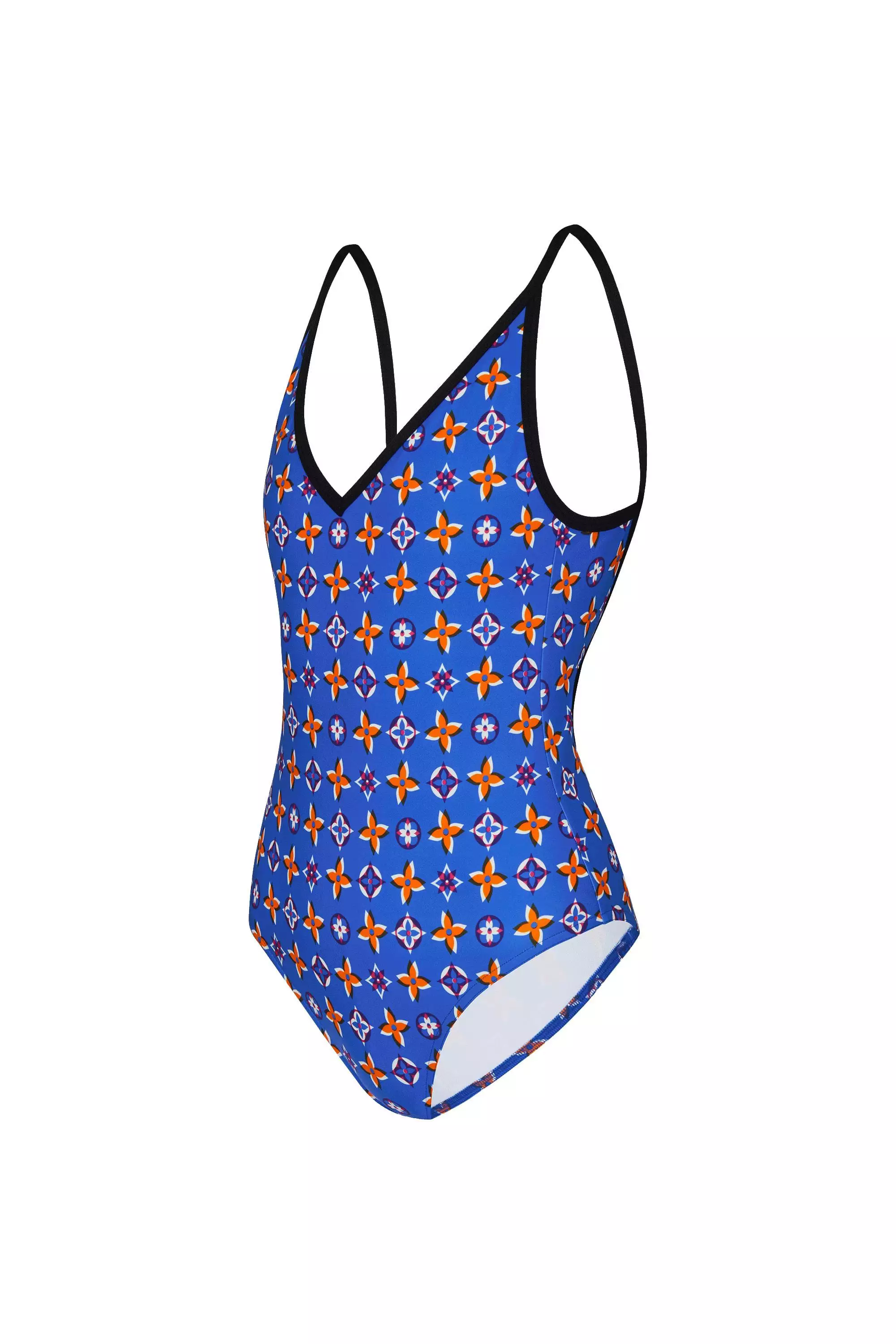 Printed One-Piece Swimsuit