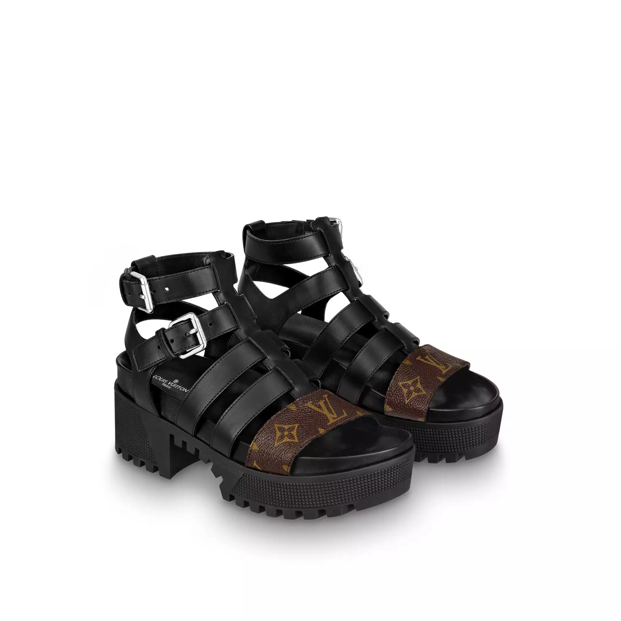 Laureate Multistrap Platform Sandal